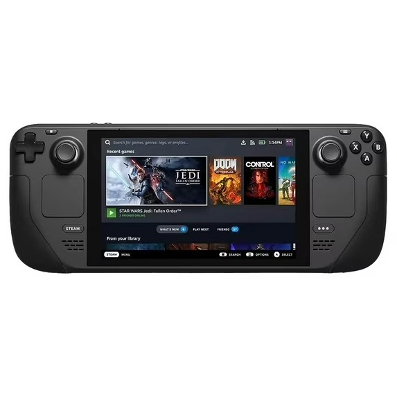 OPEN BOX Valve Steam Deck Black Handheld Gaming System – 256GB Storage