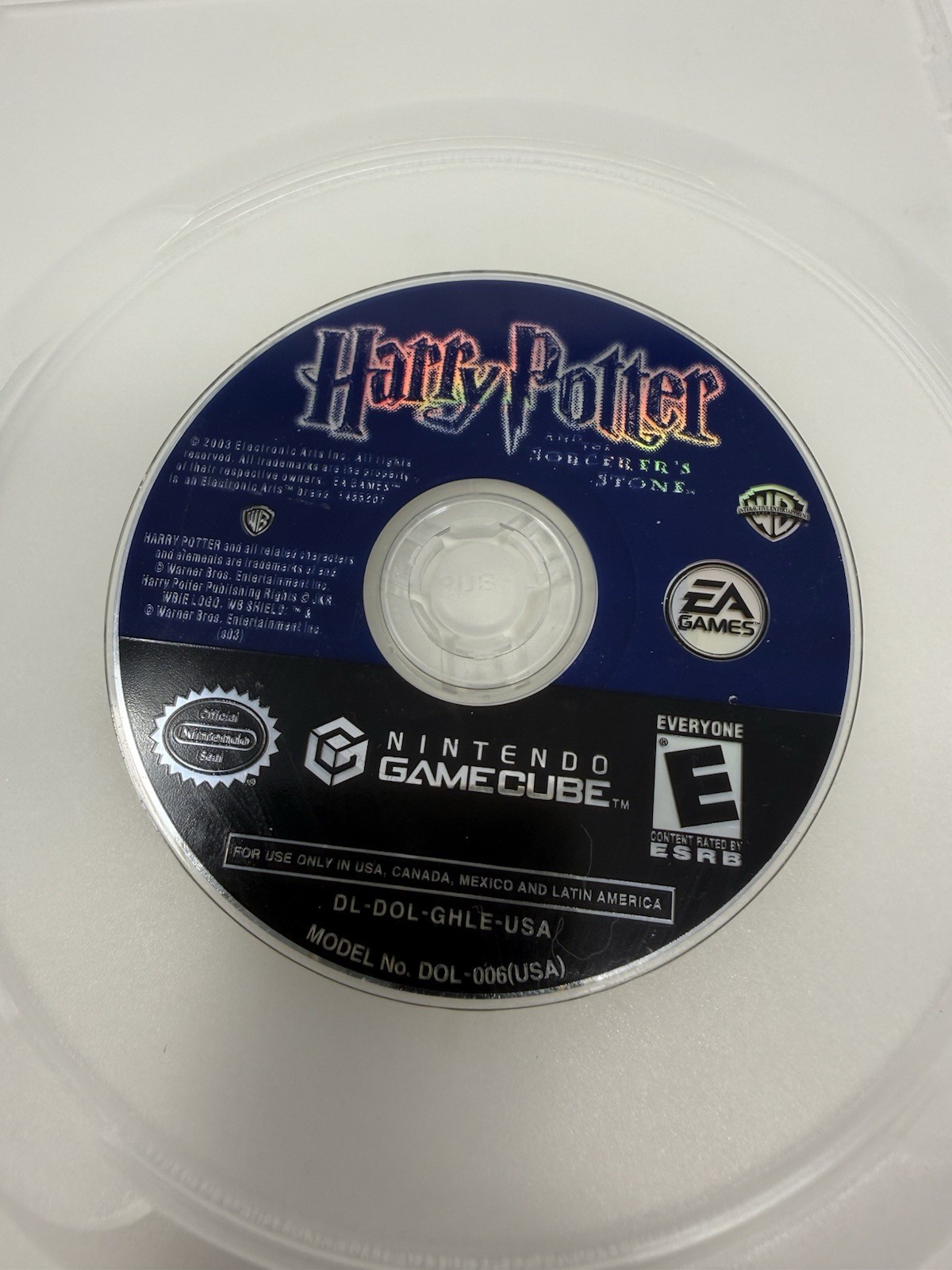 Harry Potter Sorcerer’s Stone Game for Nintendo GameCube 2003 Edition, Disc Only