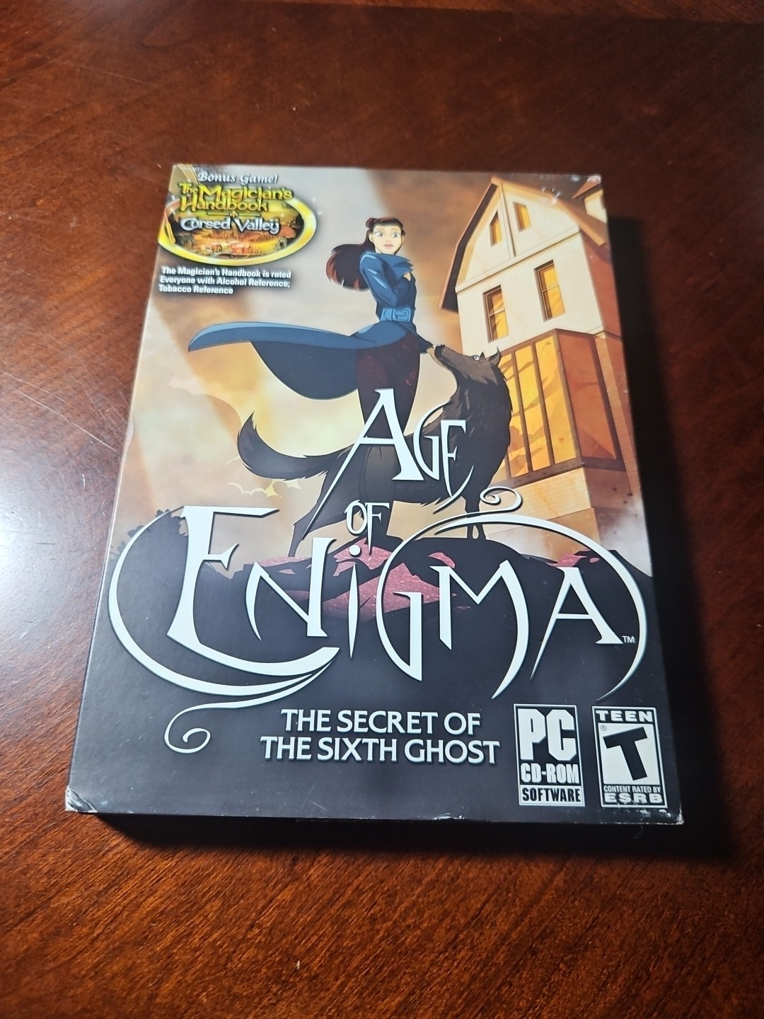 AGE OF ENIGMA THE SECRET OF THE SIXTH GHOST PARANORMAL ACTIVITY CD ROM