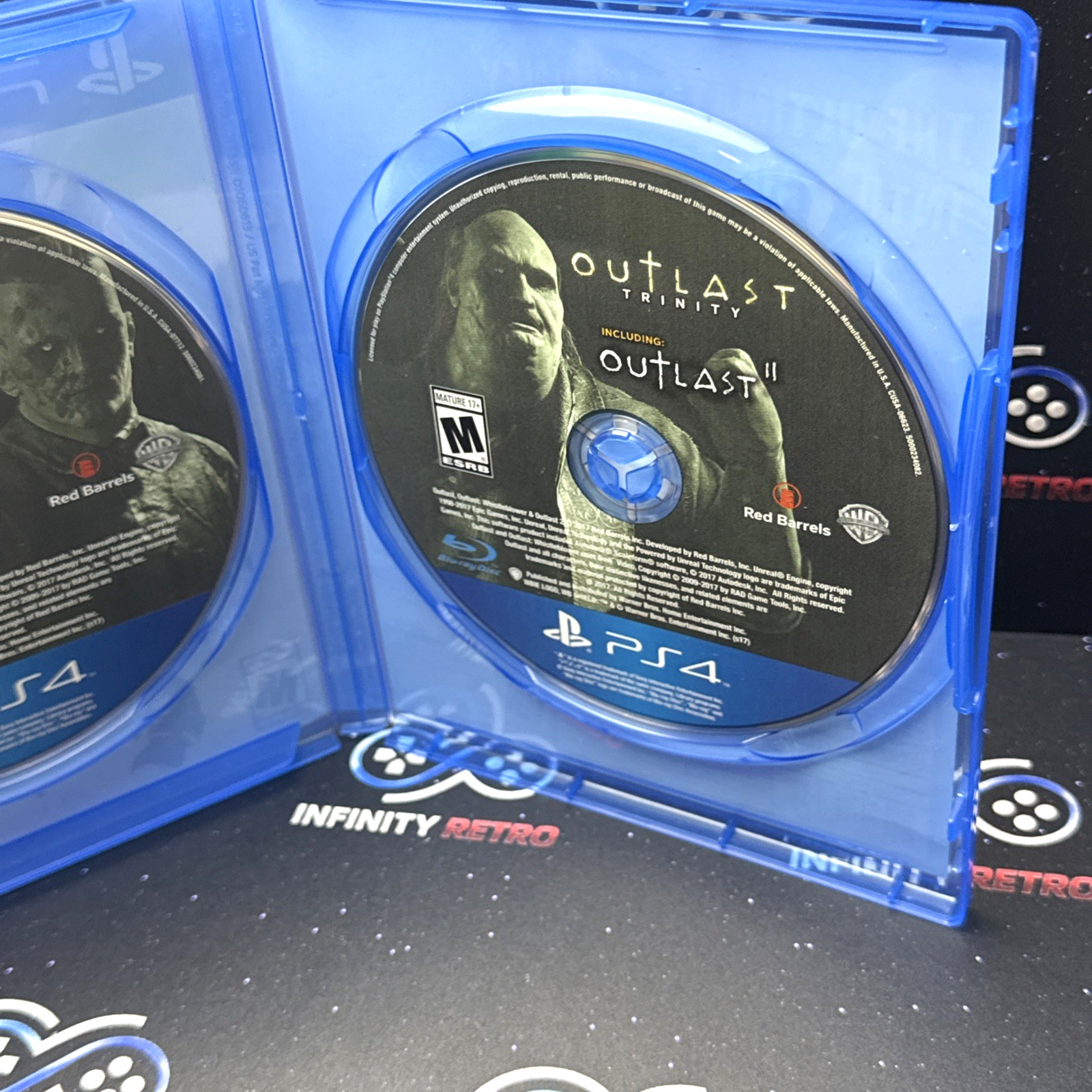 Outlast Trinity Sony PlayStation 4 PS4 CIB Refurbished & Tested Free Shipping