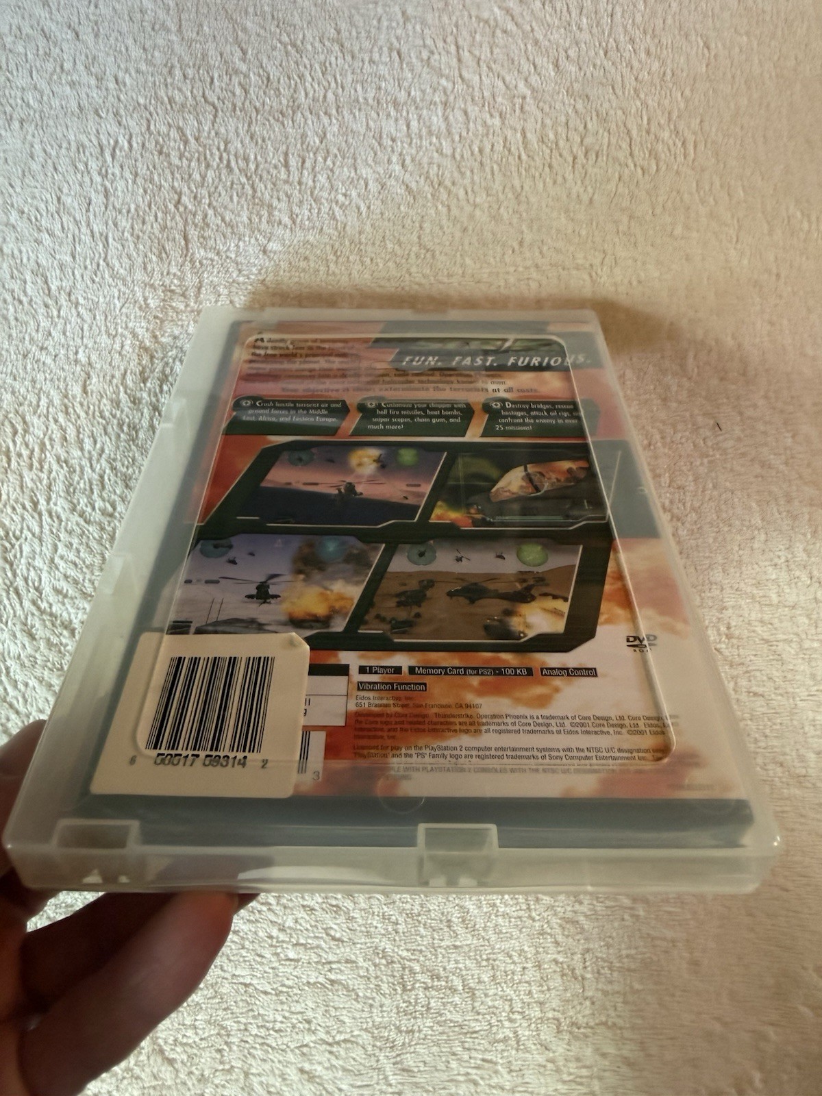 Thunderstrike Operation Phoenix Sony PS2🔥SEALED MINT🔥BRAND NEW