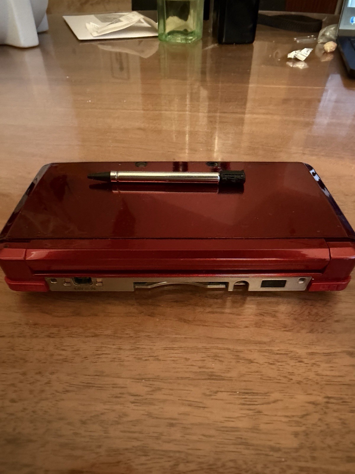 Nintendo 3DS Flame Red (Charger/Stylus/5 Games Included)