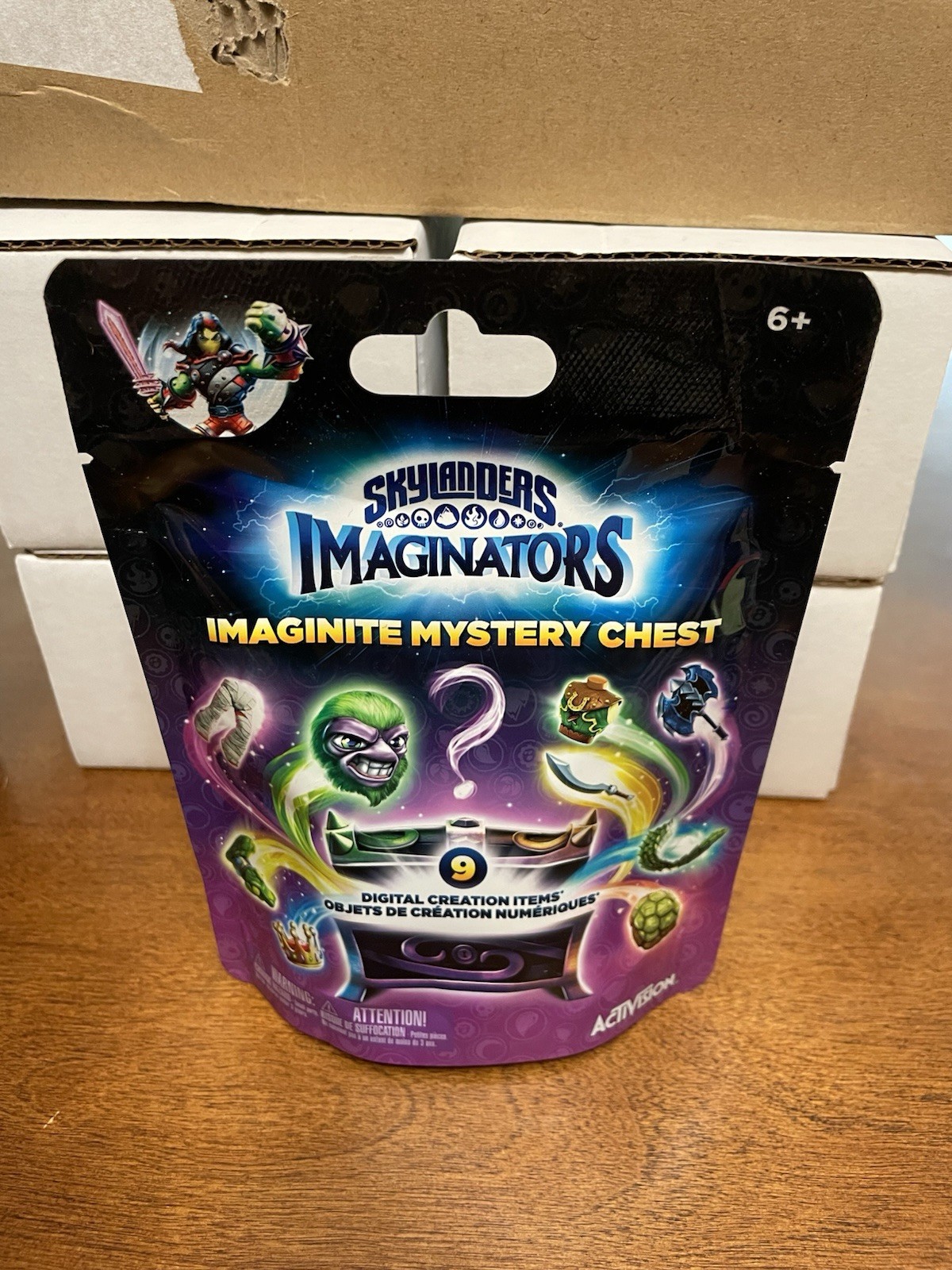 Skylanders Imaginators Imaginite Mystery Chest Purple Bag New Factory Sealed