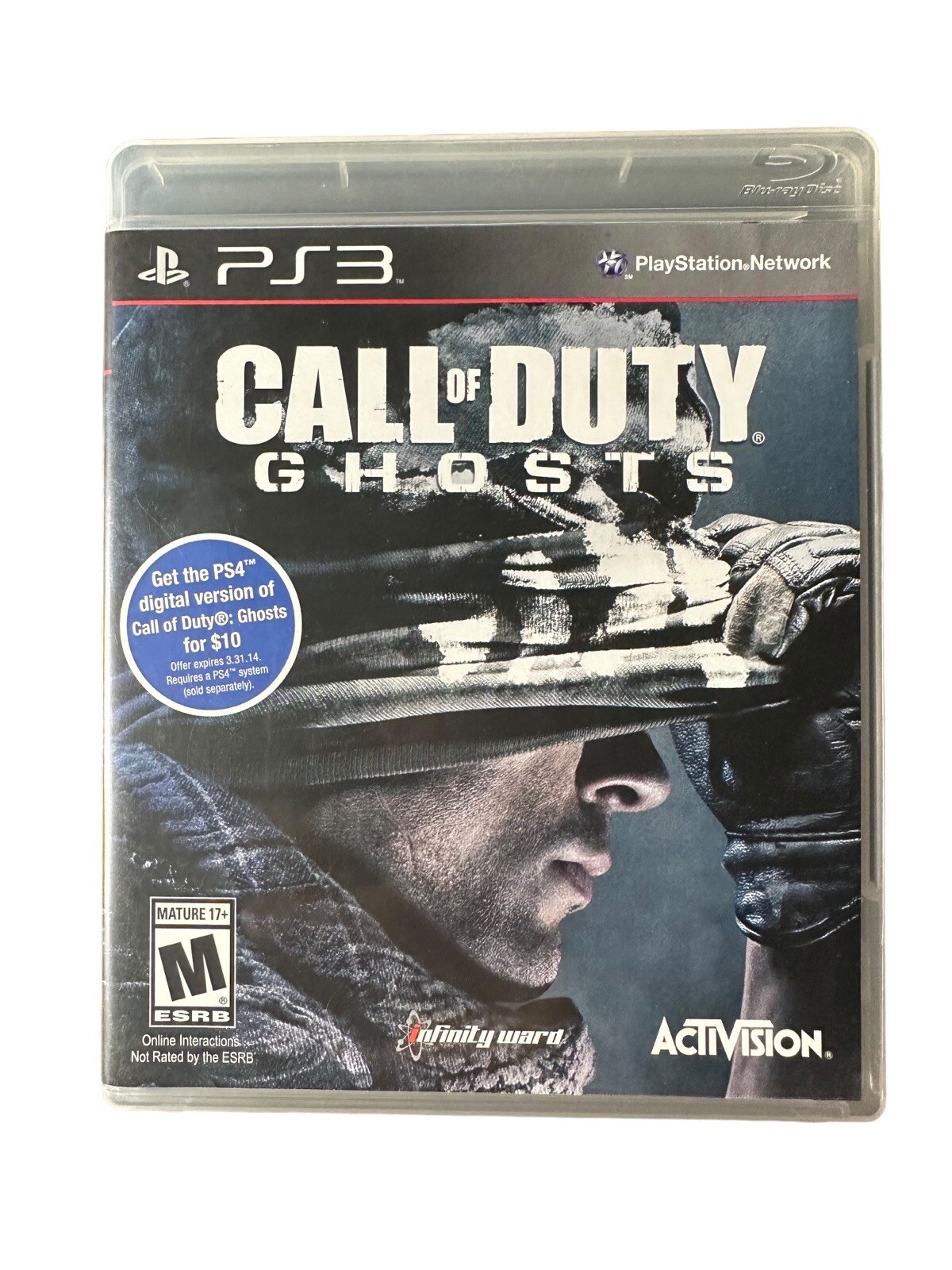 Call of Duty: Ghosts CIB 2013 Sony Playstation 3 Game Activision COD Ghosts PS3