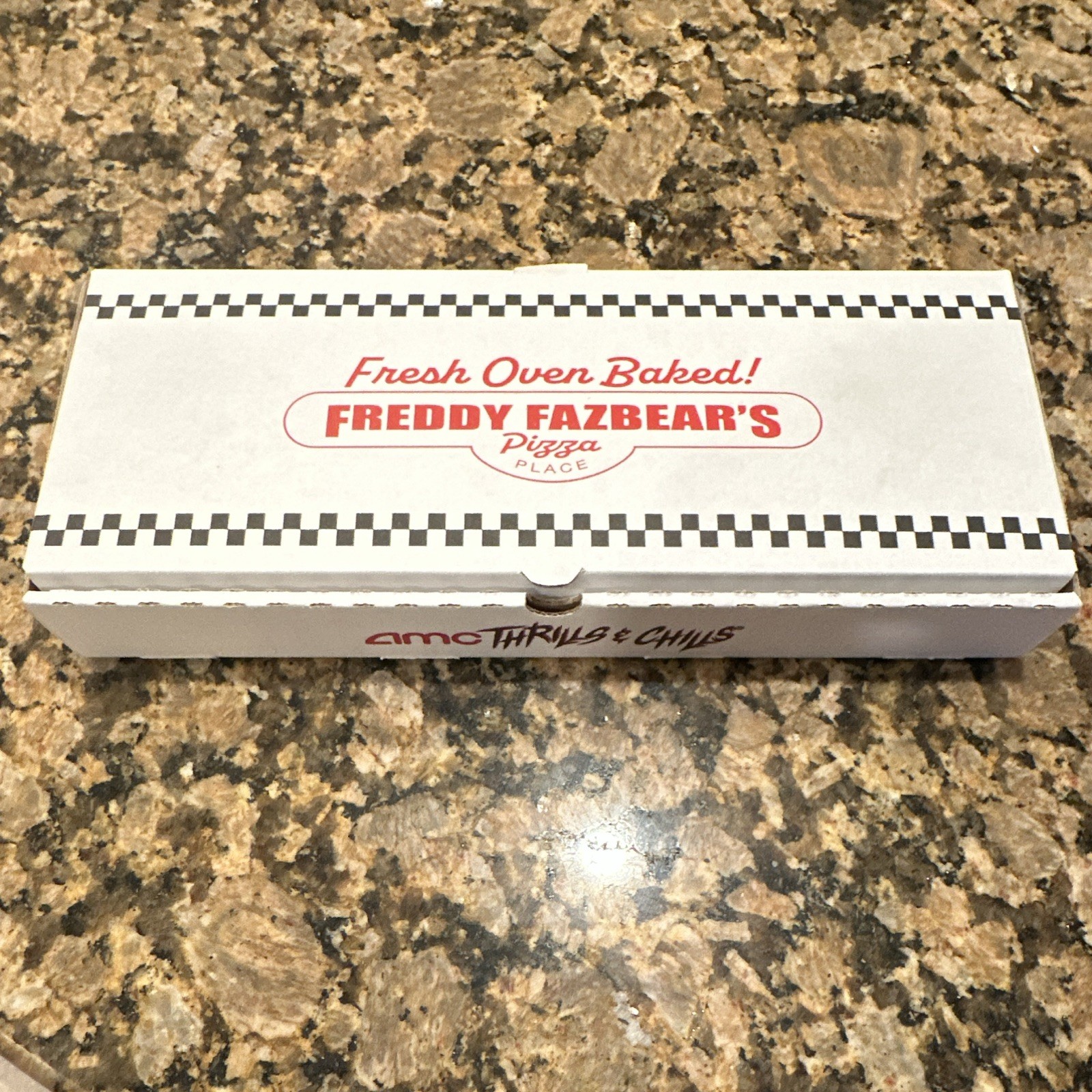 Freddy Fazbear Five Nights at Freddy’s Pizza Place Empty Pizza Box Promo