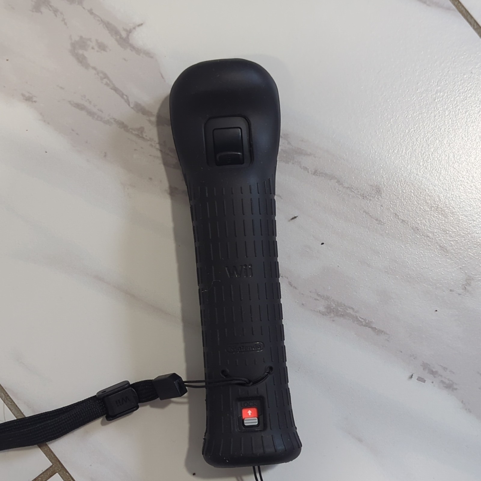 Nintendo Wii Remote Motion Plus Controller Black RVL-036 Official OEM Tested