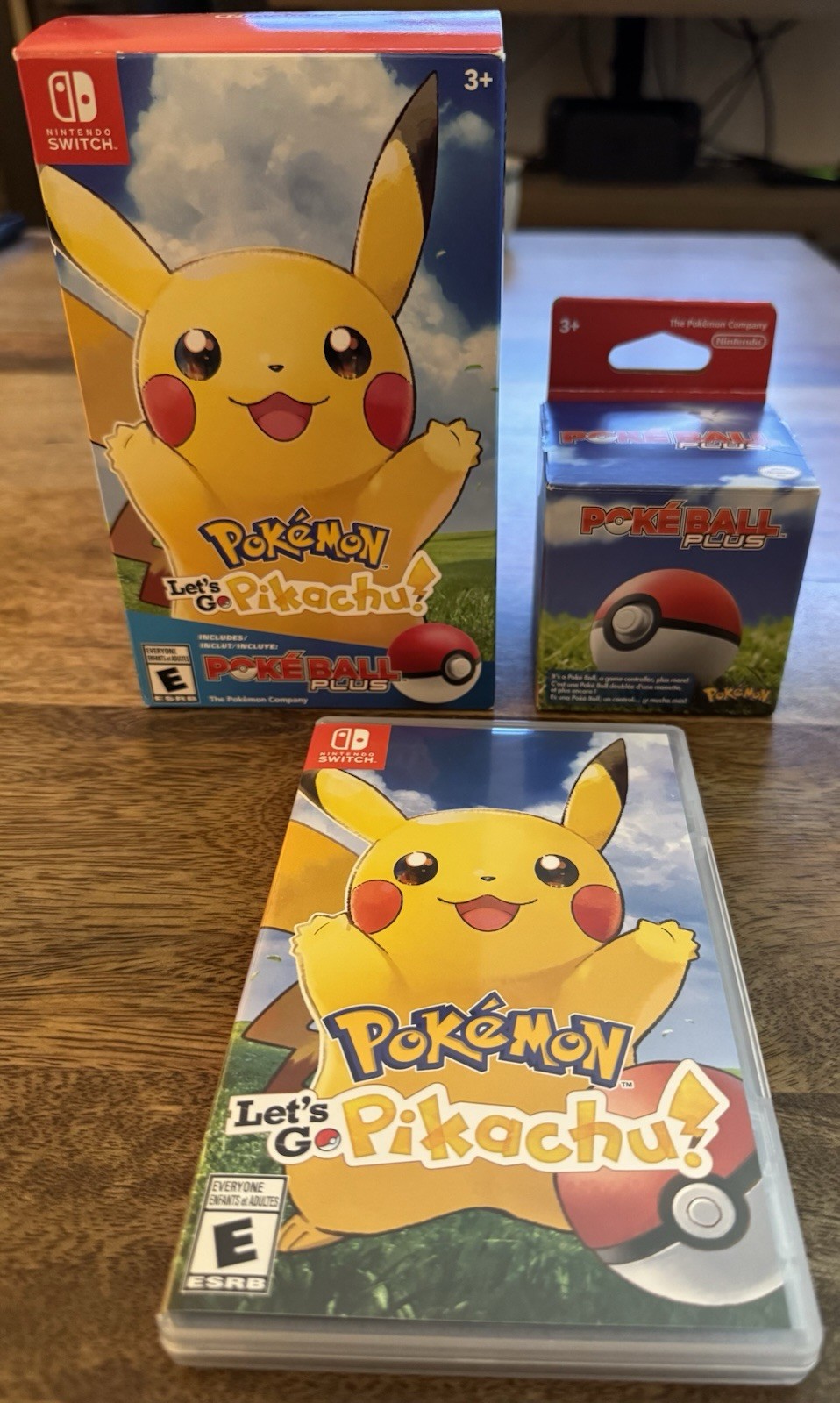 Pokemon Let’s Go Pikachu – CIB with Poke Ball Plus (Nintendo Switch, 2018)