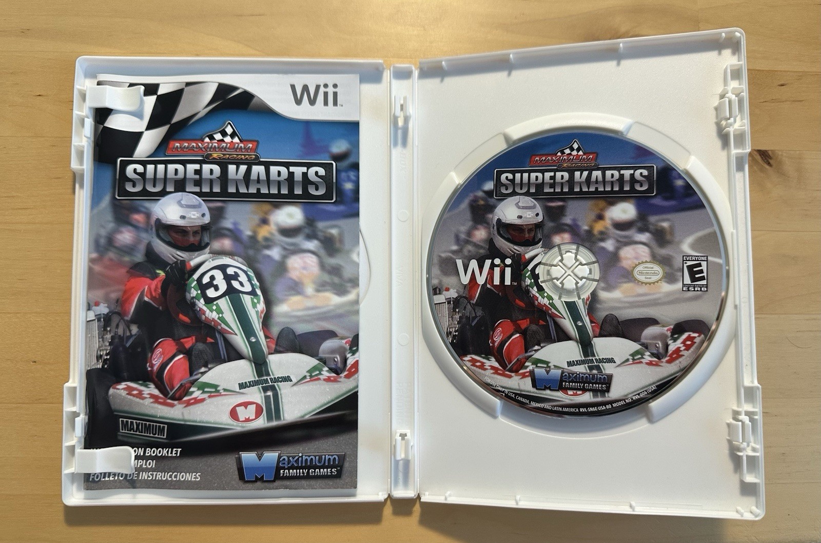 Maximum Racing: Super Karts – CIB – Rare Maximum Games Nintendo Wii Game