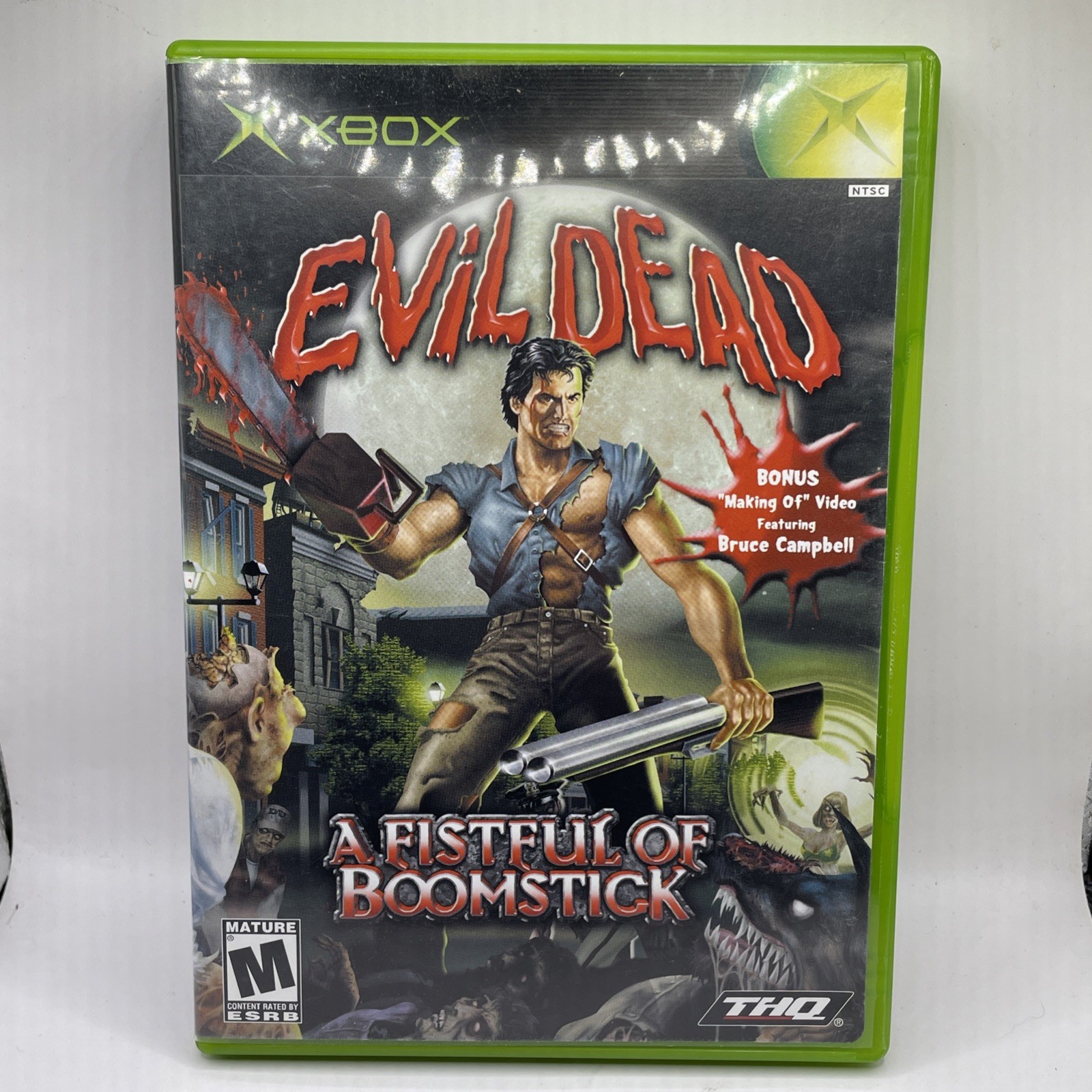 Evil Dead A Fistful of Boomstick (Microsoft Xbox, 2003) Complete CIB