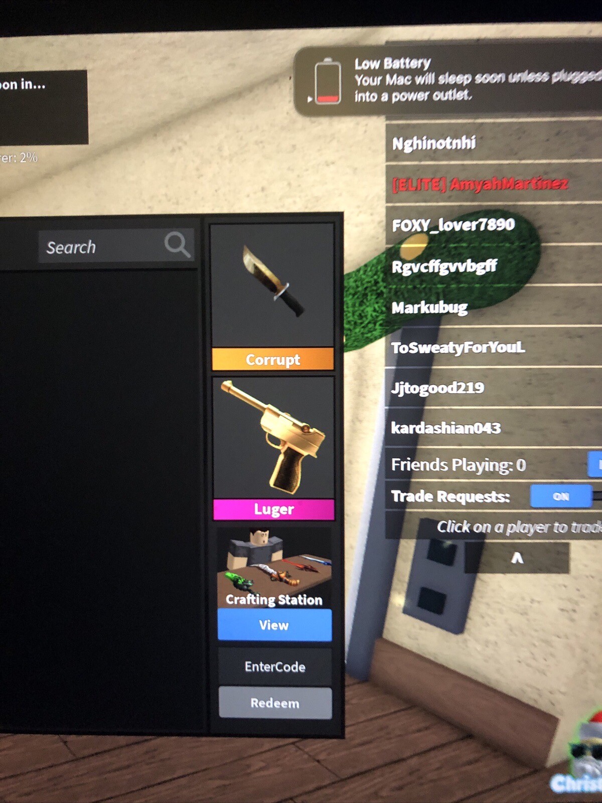 corrupt set mm2