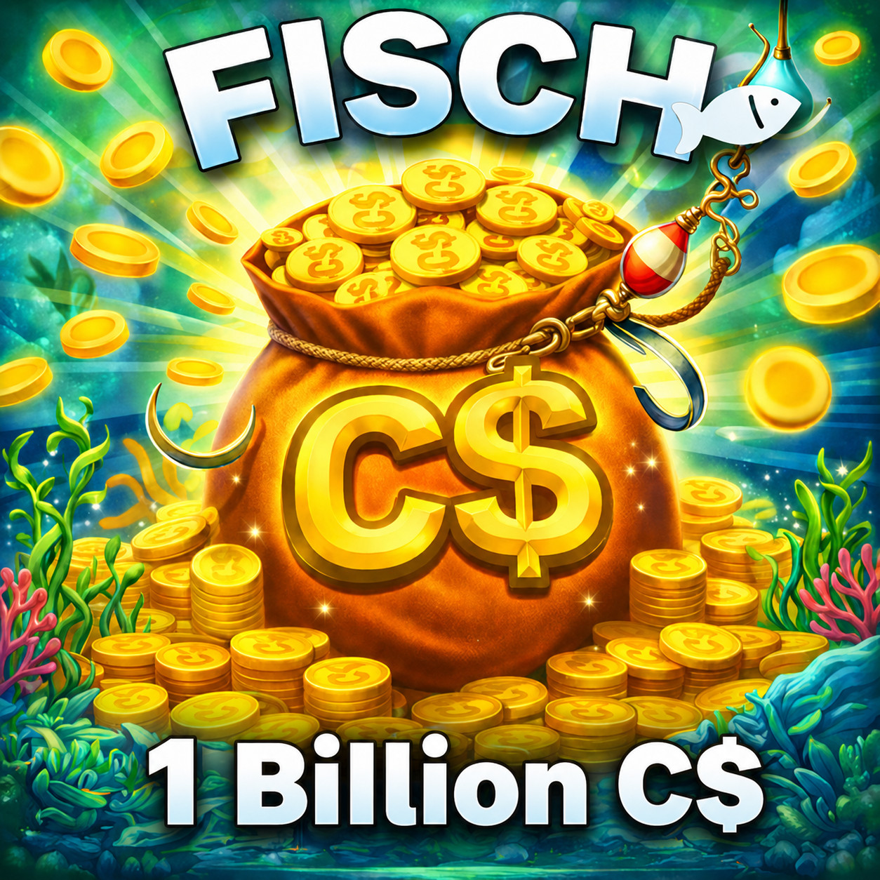Fisch all items | C$ | Relics | Rods | Aquariums | Quests |