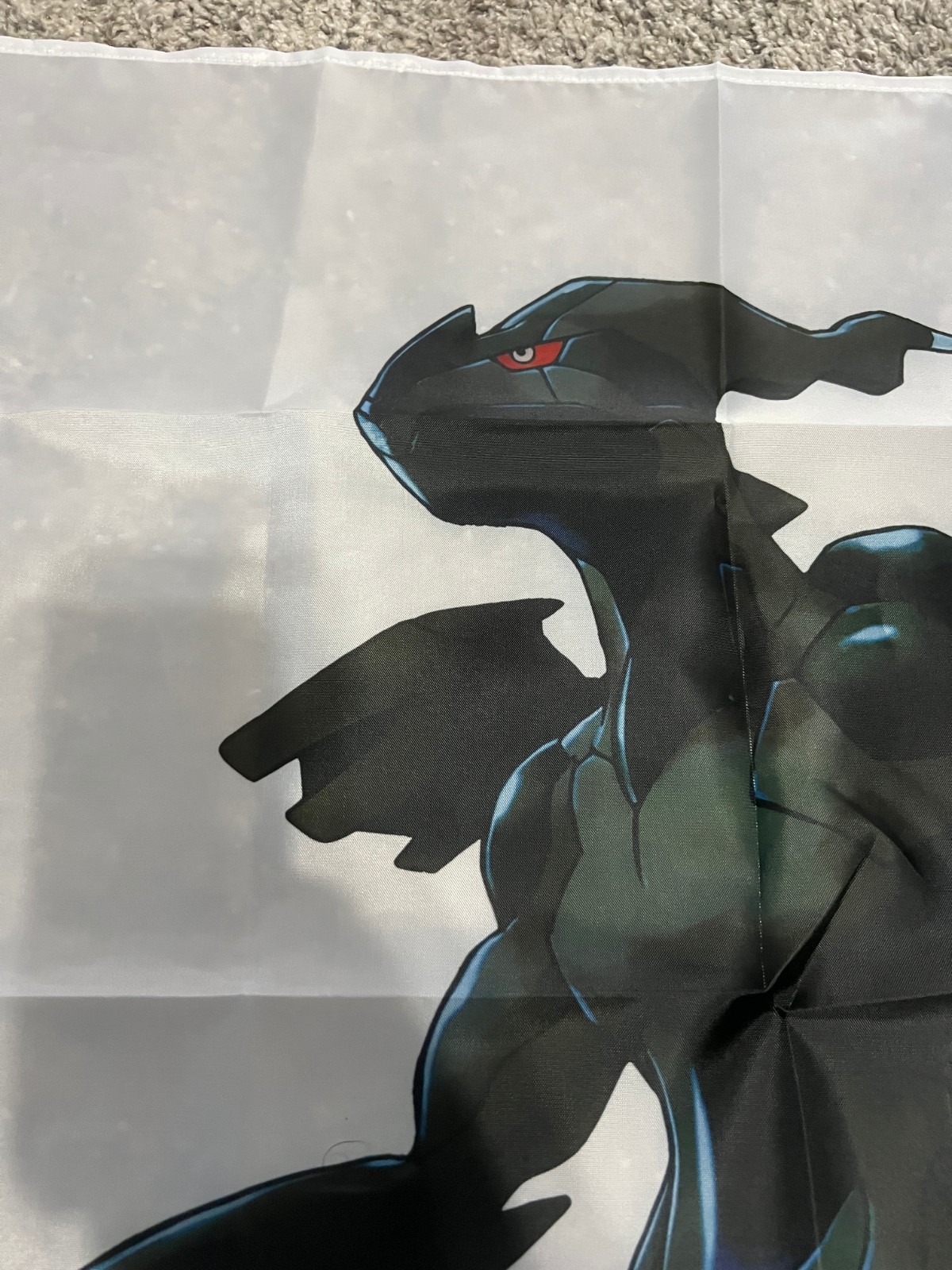 Pokemon White Version DS Custom Wall Flag Banner Tapestry 3 x 3 Ft