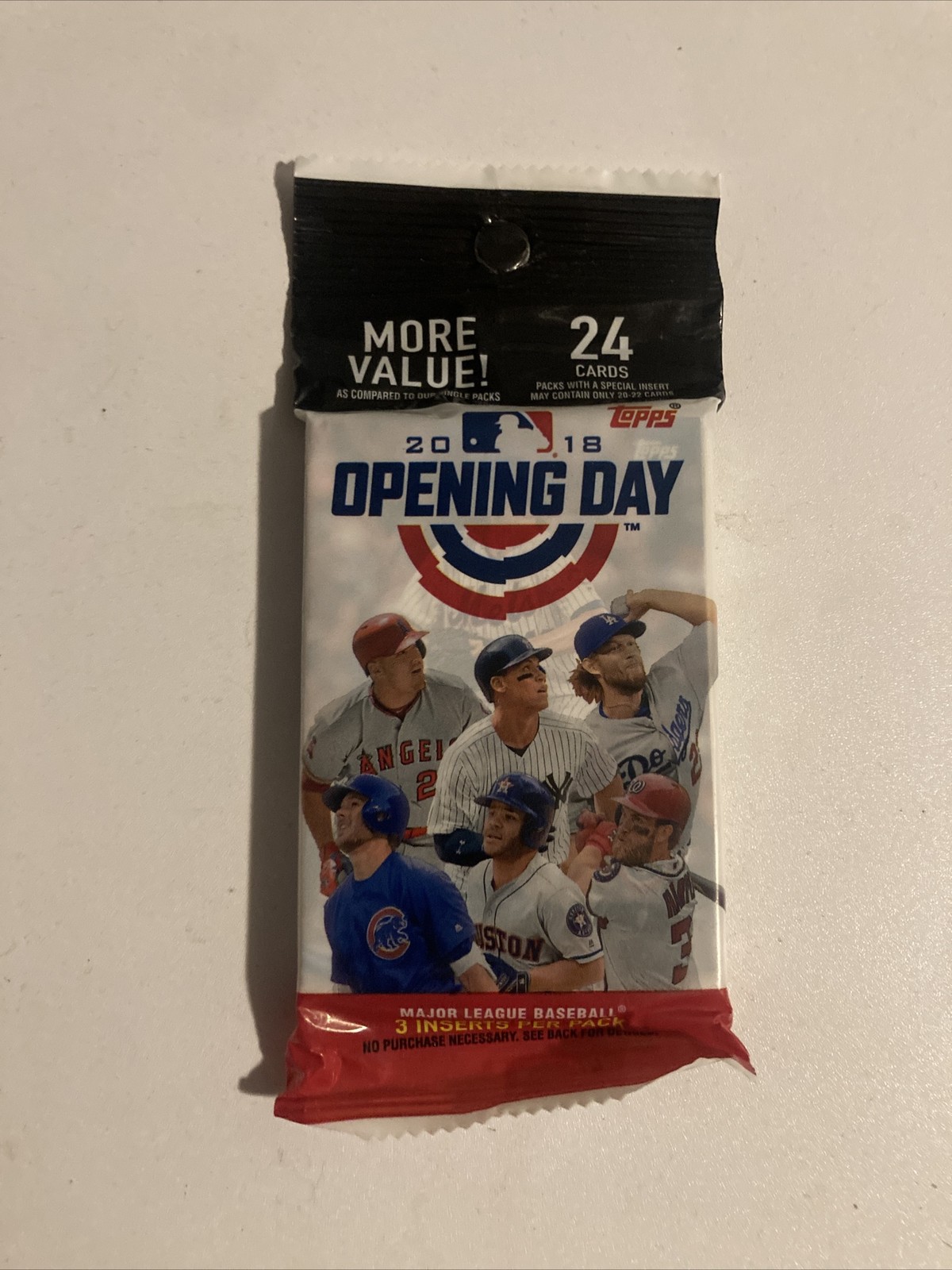 2018 Topps Opening Day Baseball Sealed SUPER Fat Pack-24 Cards! OHTANI RC YR