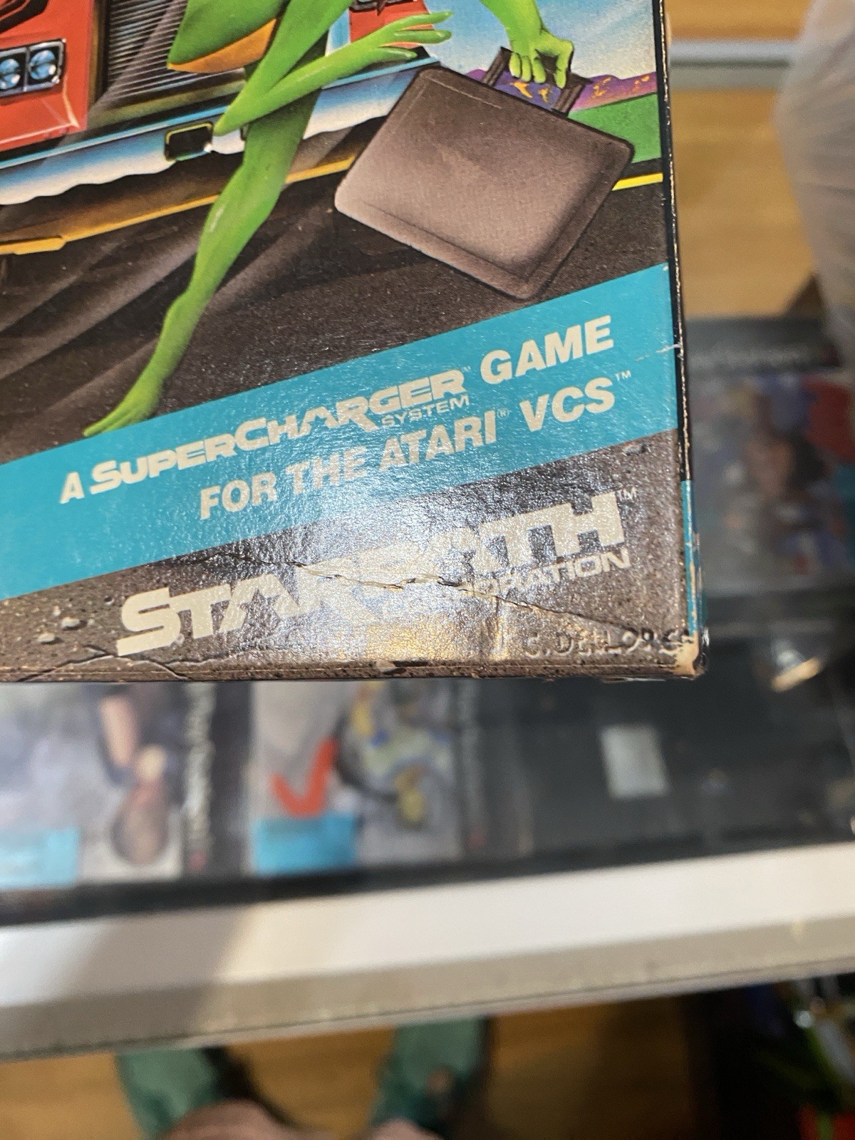 Frogger Atari 2600 Starpath Supercharger Arcadia Sega Complete CIB W/Protector