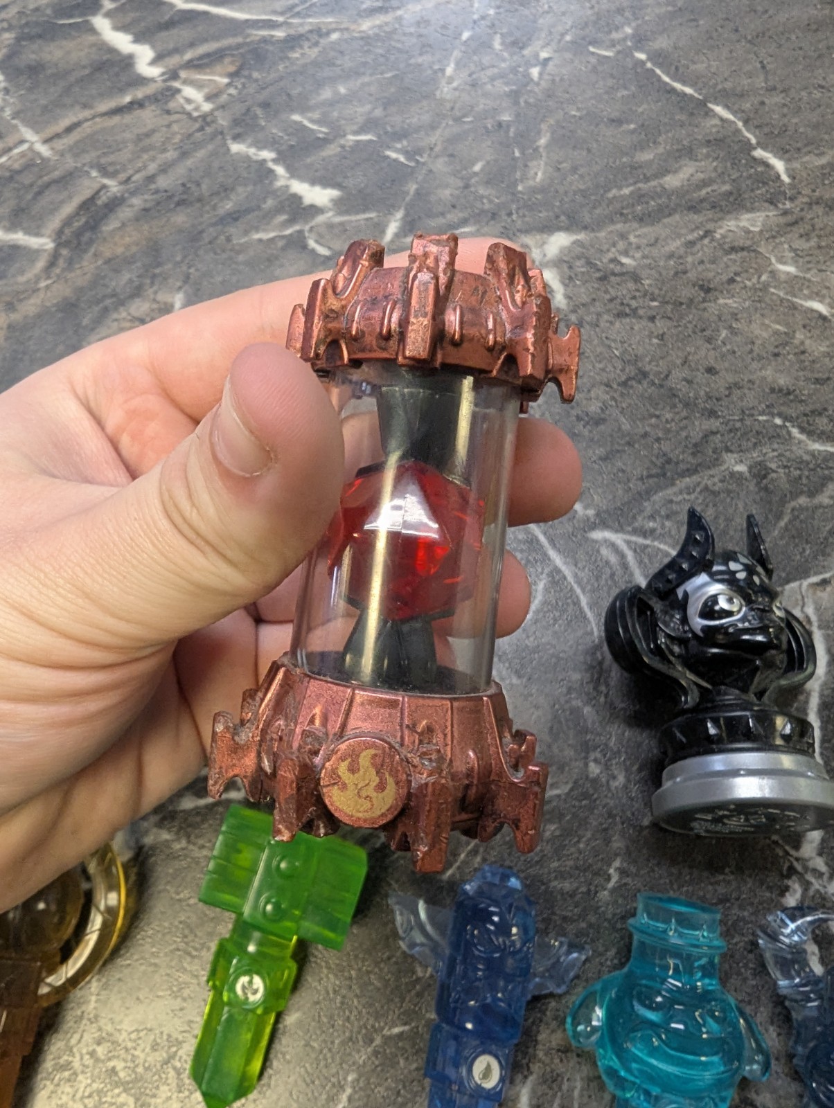 Activision Skylanders Trap Team Crystal Lot of 10 Traps Plus Extras