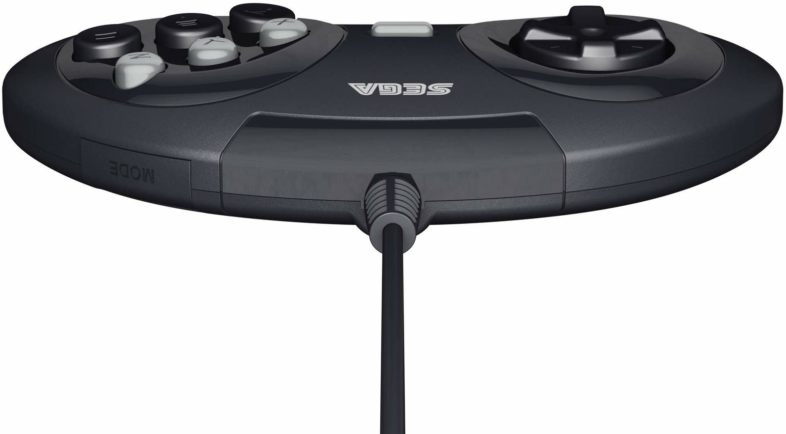 Retro-Bit Official Sega Genesis Controller 6-Button Arcade Pad – Black