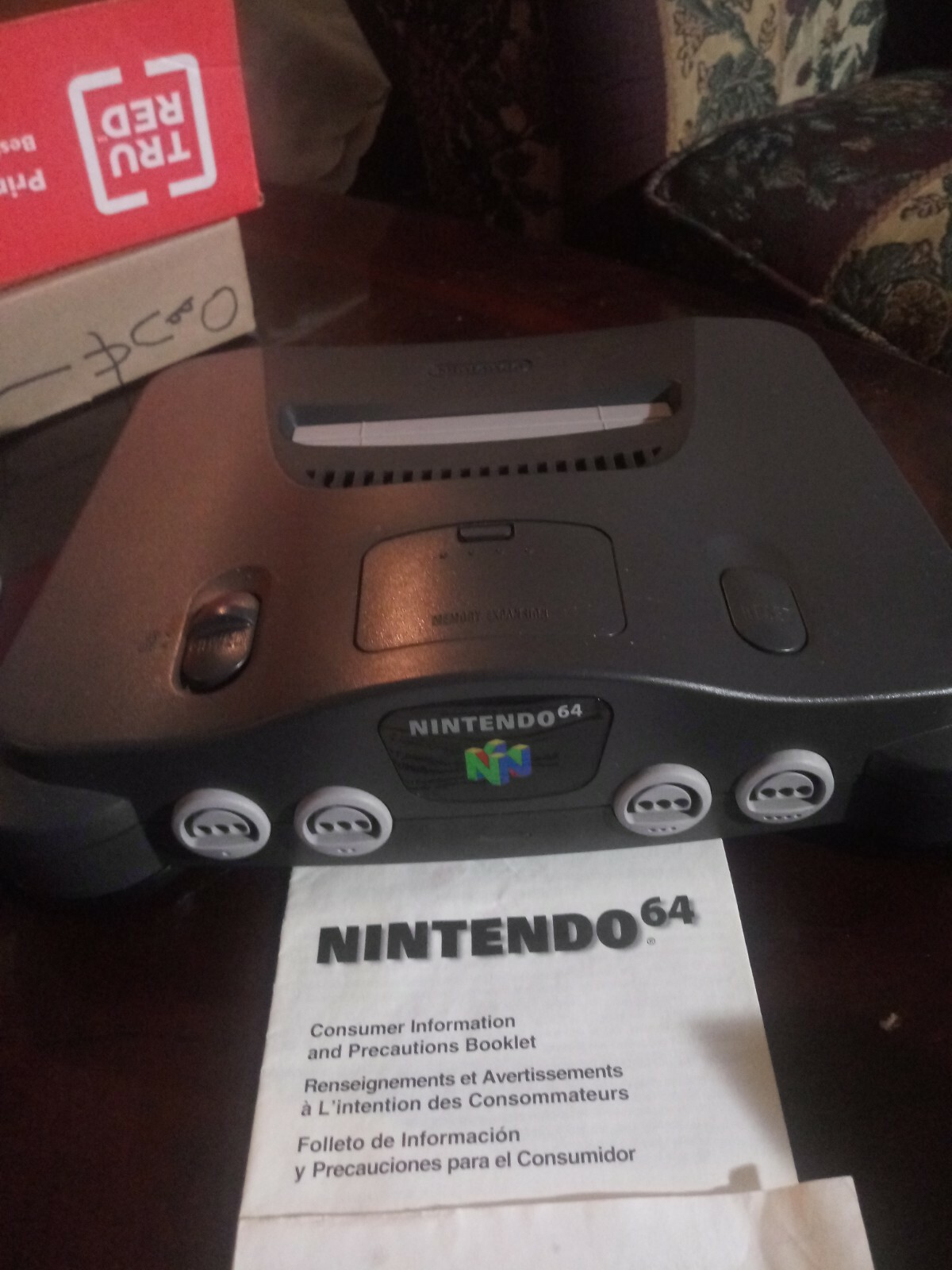 Nintendo N64 Original System Console with “New” ORIGINAL CONTROLLERS