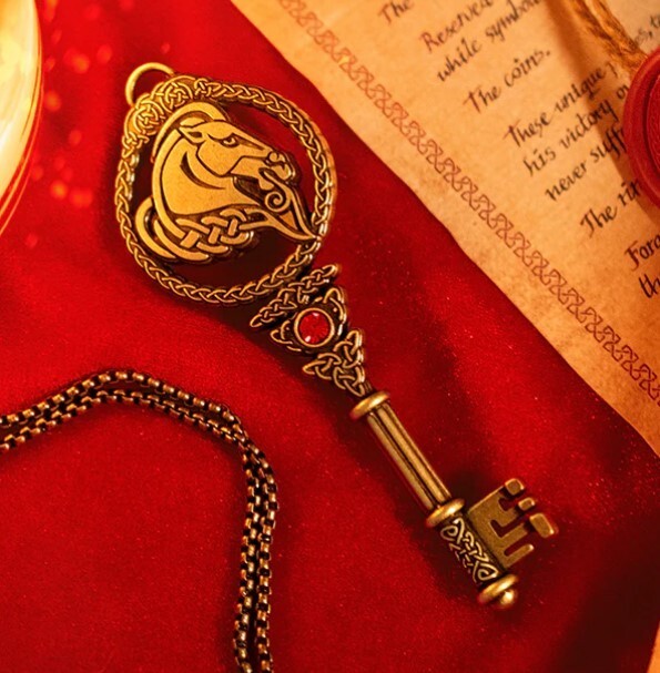 The Elder Scrolls Whiterun Honorary Citizen Chest Key Necklace Banner Map Bundle