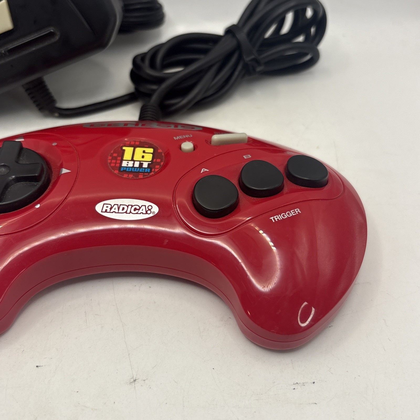 Radica Sega Genesis Mini Plug Play TV Games Console 16 Bit Red Controller Vol 2