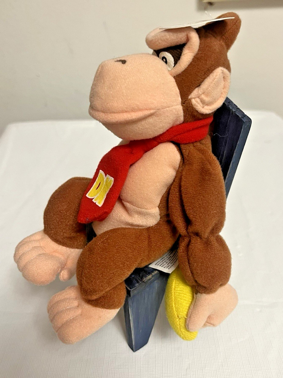 Nintendo 64 Collectibles -7″ DONKEY KONG – Mario Bros. Toy Site Beanbag