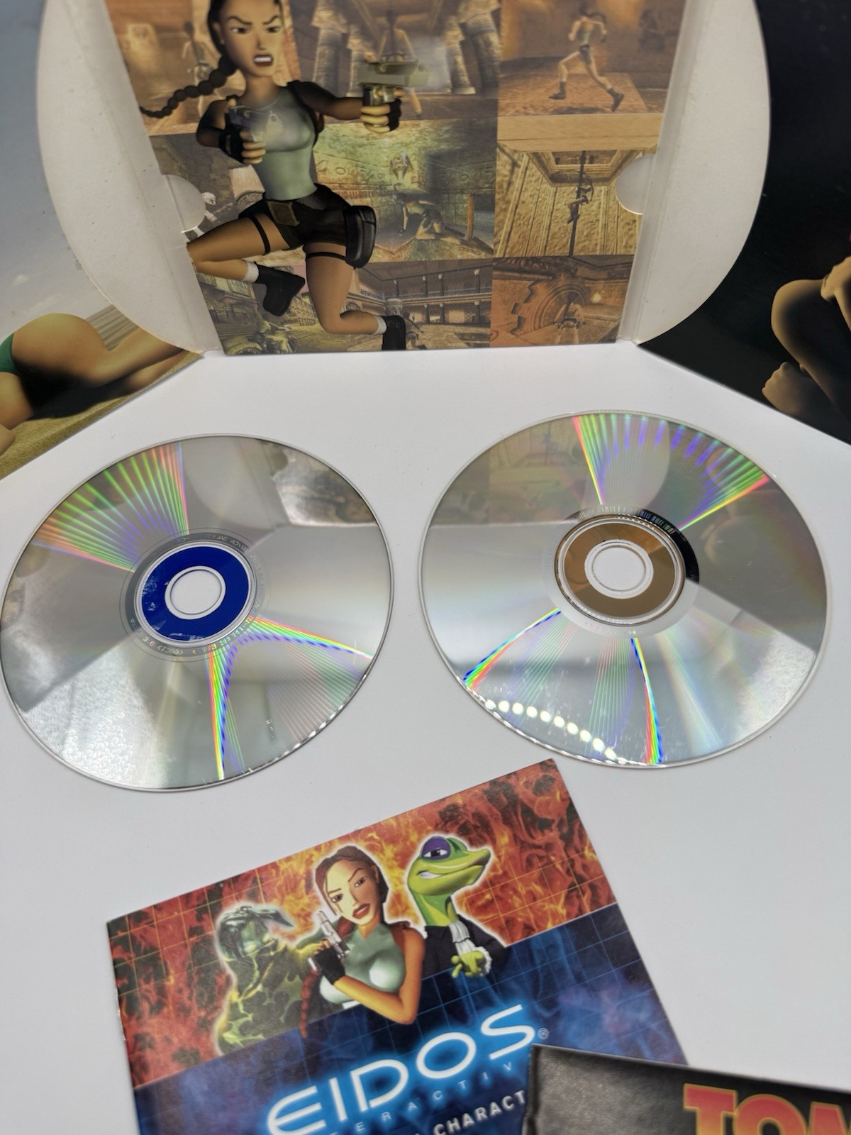 Tomb Raider Eidos Interactive Complete Collection PC Games W/ Manual Demo Tested