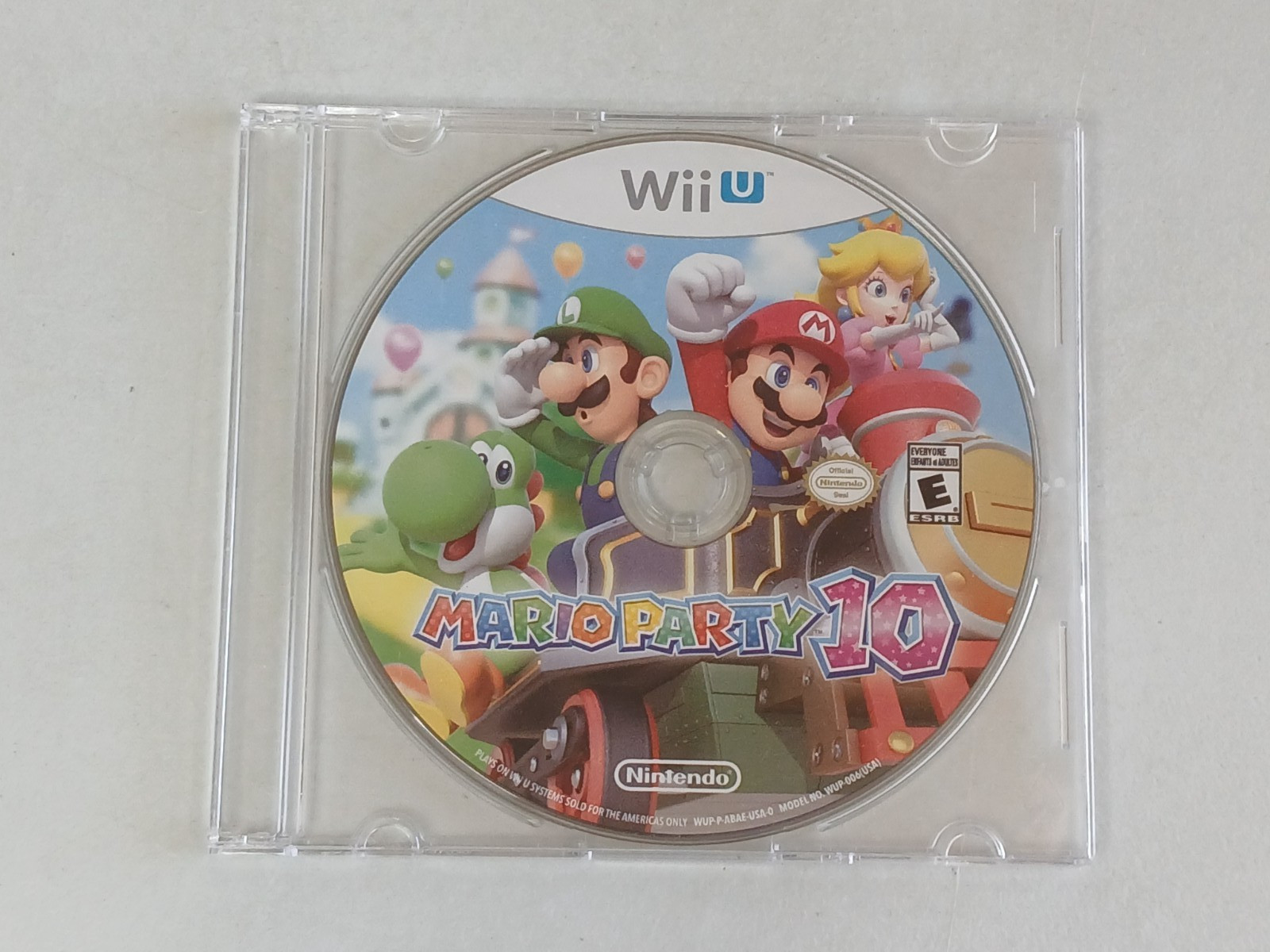 Video Game MARIO PARTY 10 Nintendo Wii U Used Disc Only