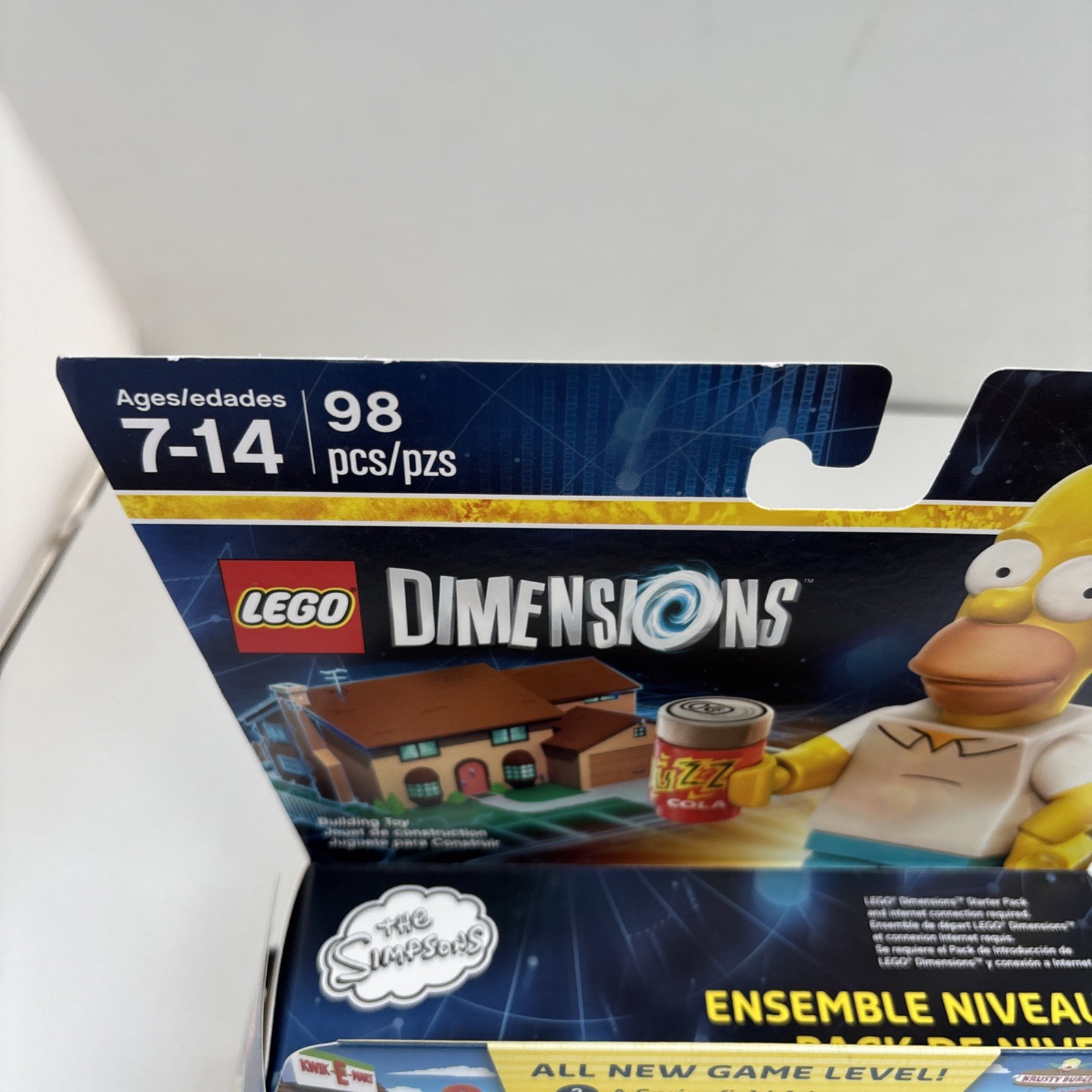 LEGO Dimensions The Simpsons Homer 71202, Bart 71211, Krusty 71227 NEW Sealed