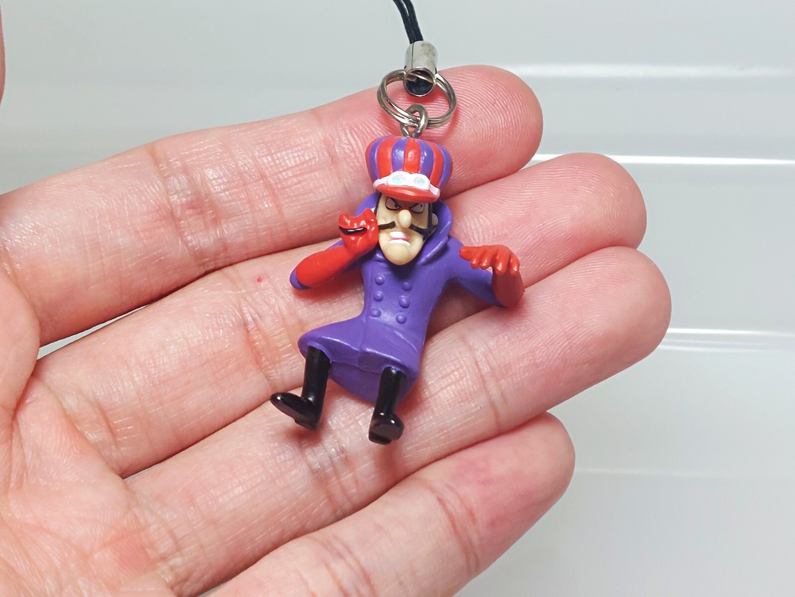 Wacky Races Figure Strap Set Dick Dastardly Muttley Hanna-Barbera 0.9-1.4in