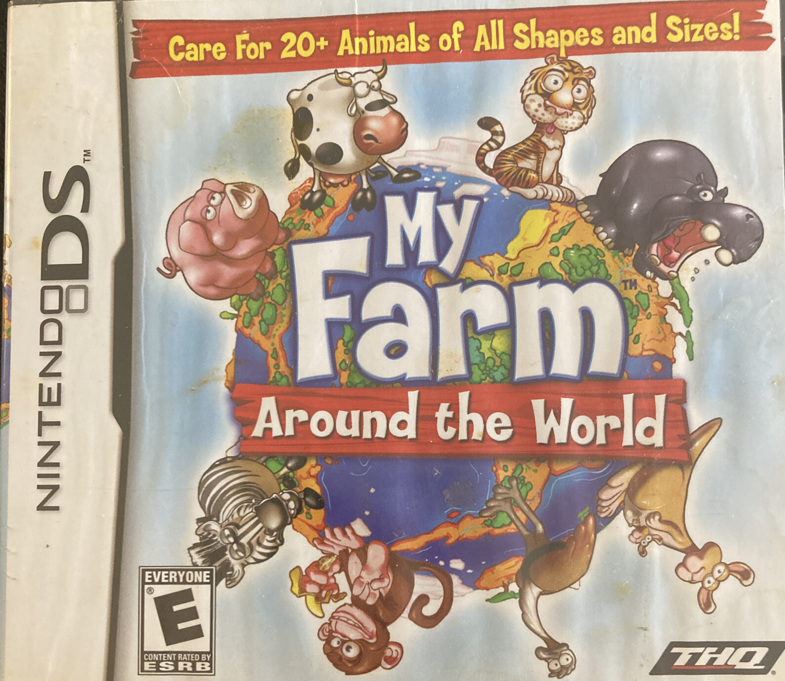 My Farm Around the World Nintendo DS Game Replacement Case ; No Game