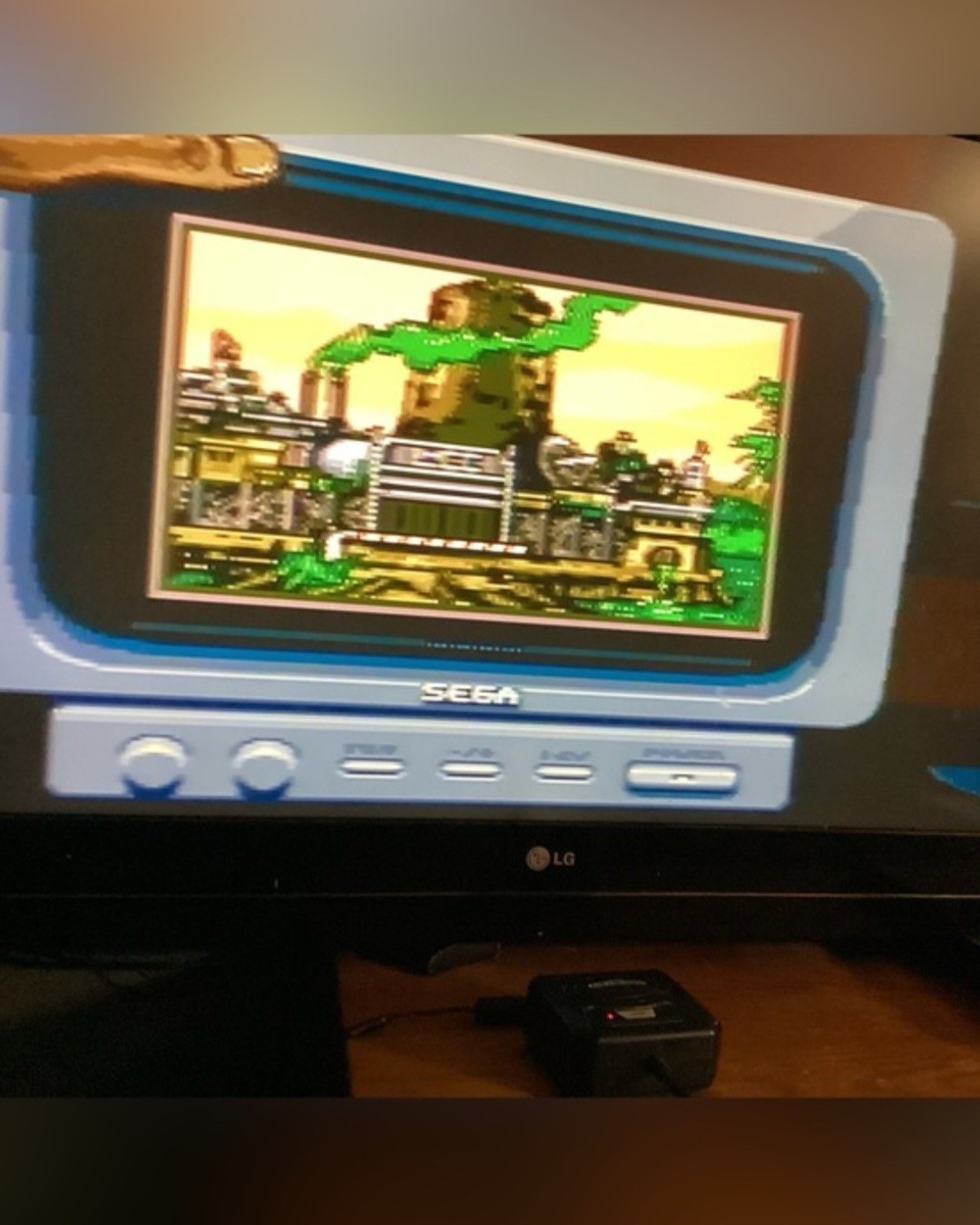 SEGA Genesis Radica Plug & Play Microconsole w/ Red Controller, Built-In Games