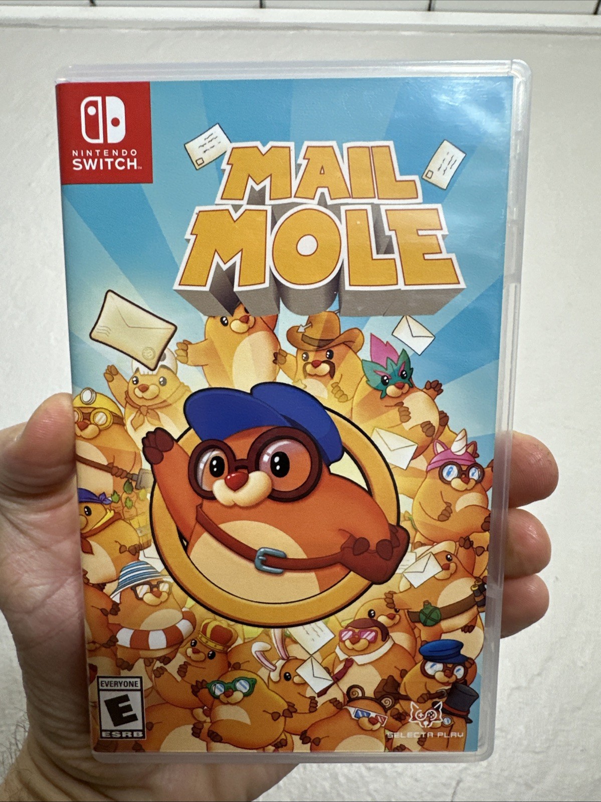 Mail Mole – Nintendo Switch 3D Platformer Game ESRB CIB Complete