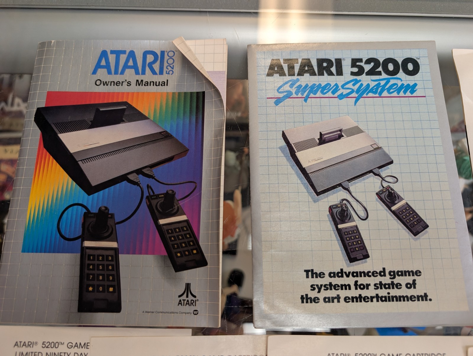 Atari 5200 4 Port Console Only W/ Box Instructions VCS Cartridge Adapter | 1983