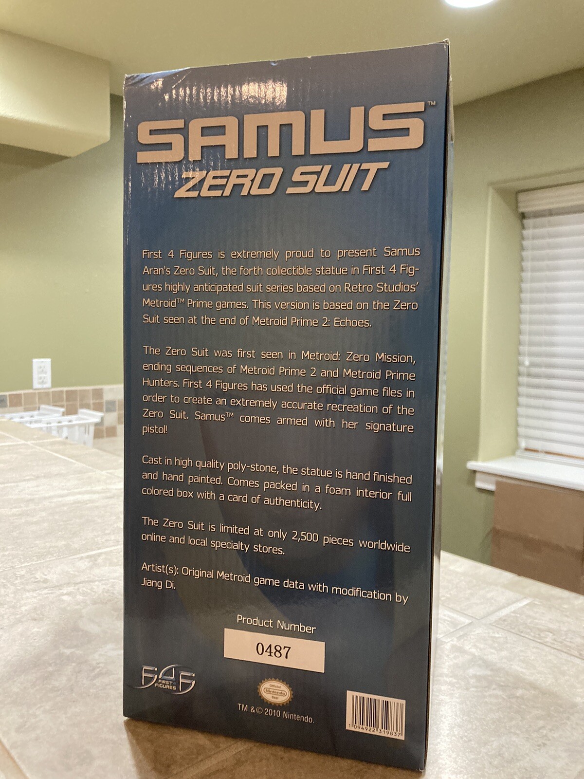 Metroid Prime 2 Echoes Samus Zero Suit 9.5-Inch First 4 Figure (Never Opened)