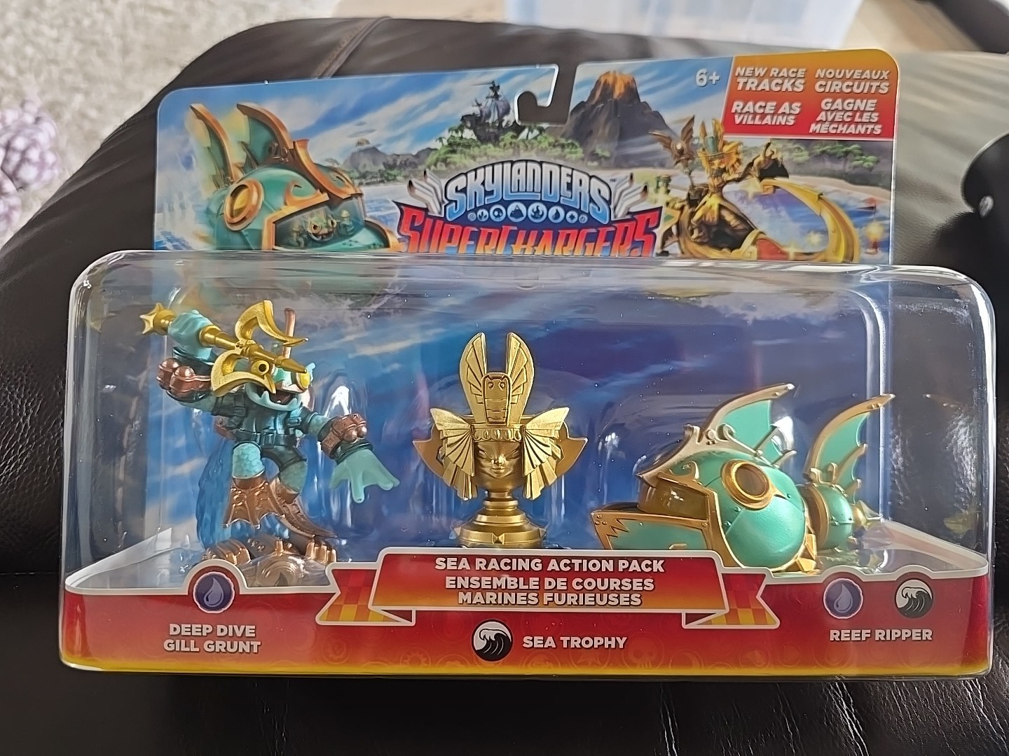 Skylanders Superchargers Sea Racing Action Pack Fast SHIP Mint Condition