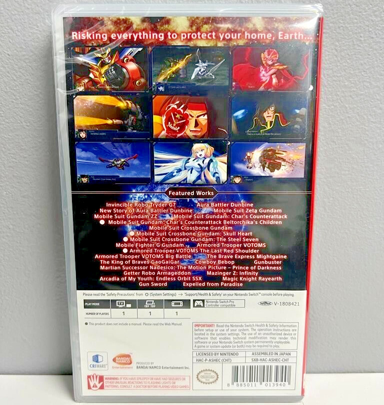 Super Robot Wars T Switch Brand New Game Special [2019 Tactical RPG]