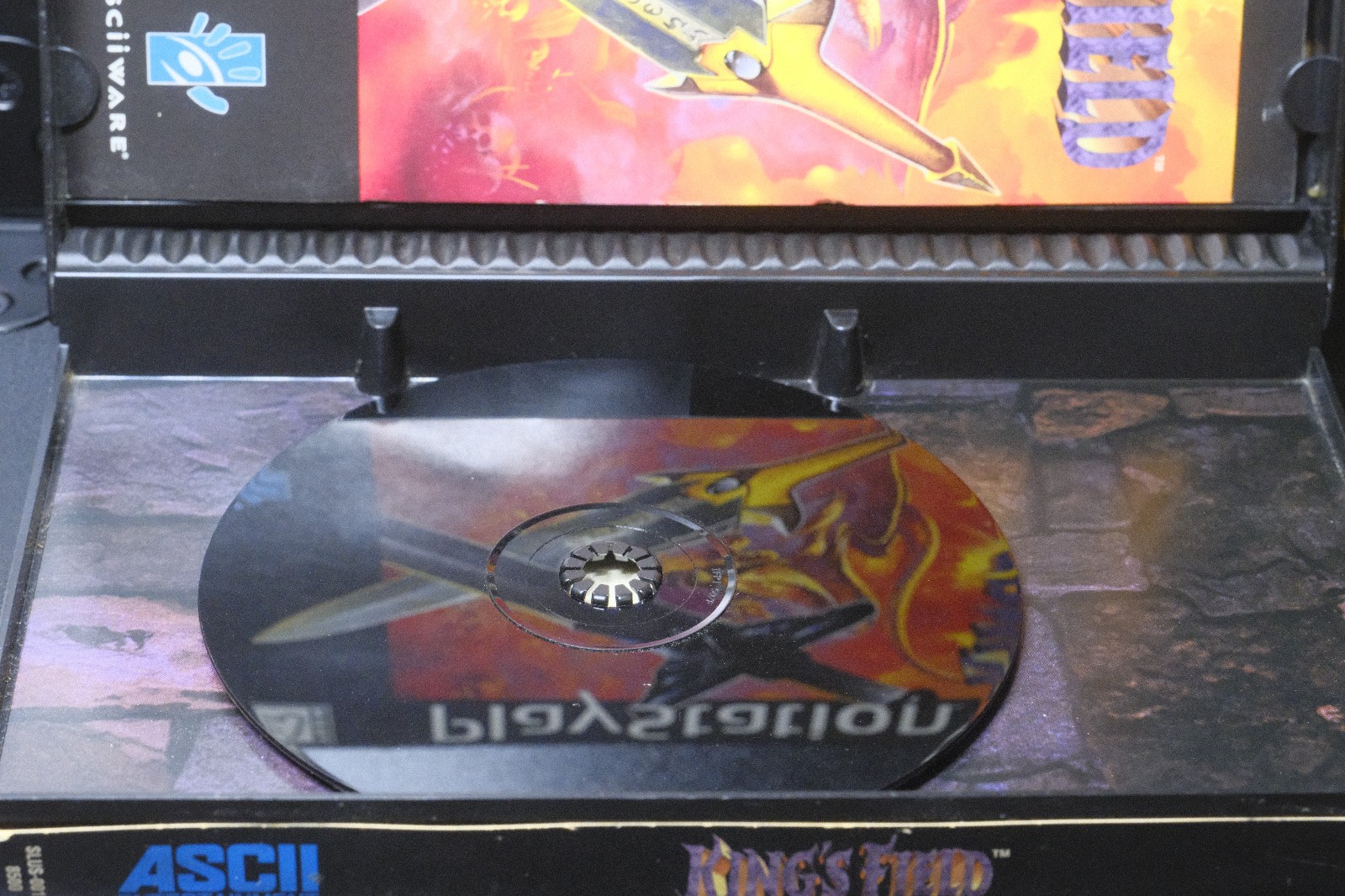 FromSoftware’s King’s Field (1996) – PS1 Long Box w/ Manual & Internal Box Art
