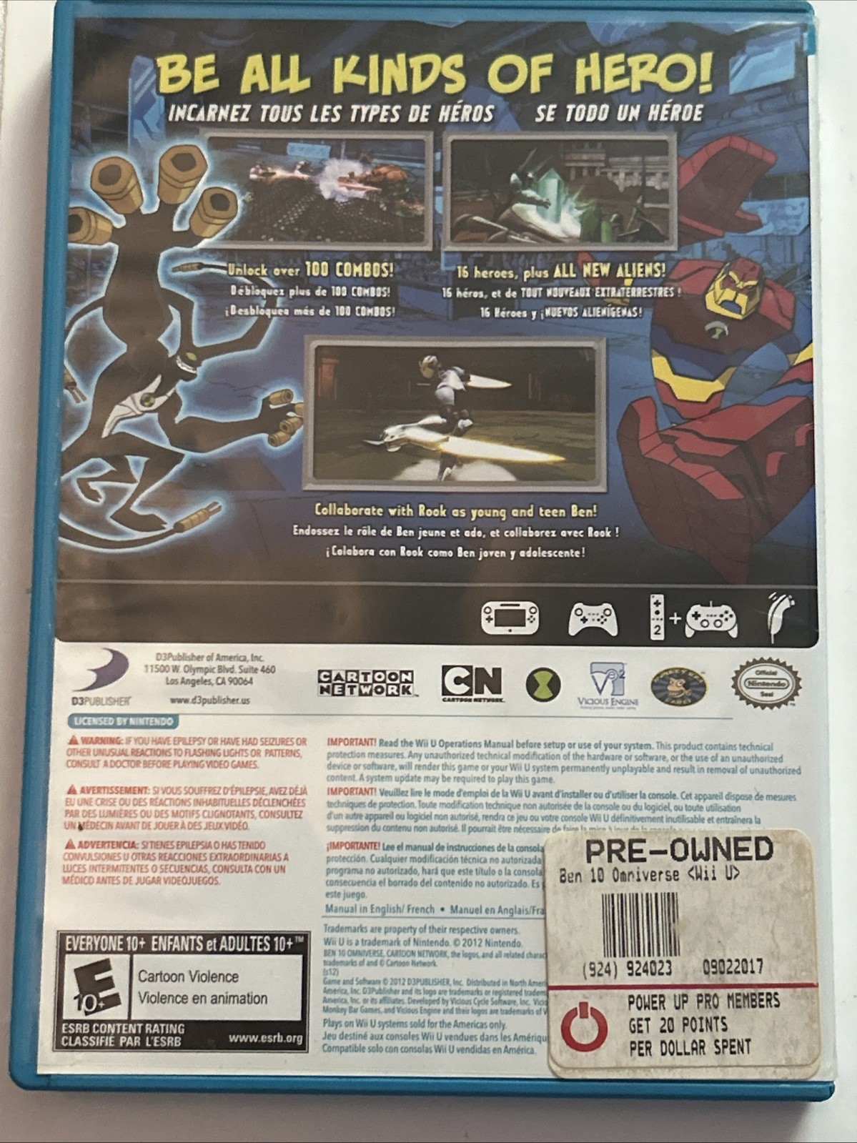 Ben 10: Omniverse (Nintendo Wii, 2012)
