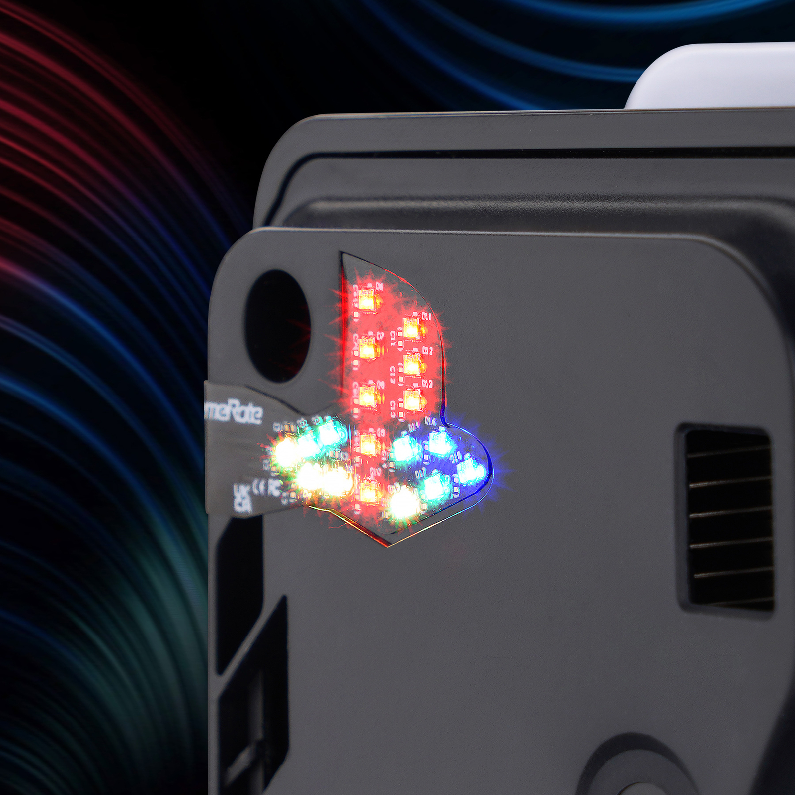 eXtremeRate 7 Colors 40 Effects RGB Rainbow LED Kit for PS5 Slim/Pro Console