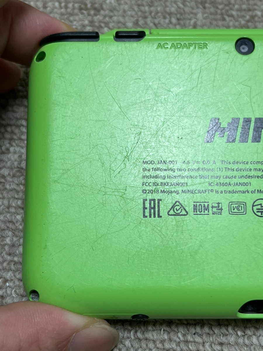 New Nintendo 2DS XL LL Minecraft Creeper Edition Console region Japanese B955
