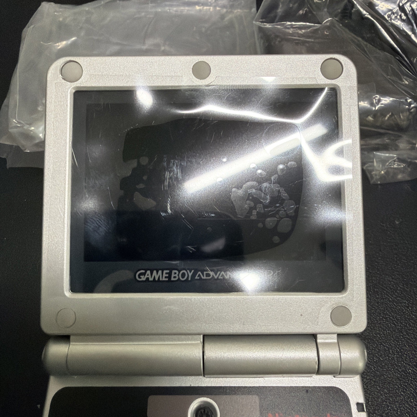 Nintendo Game Boy Advance SP NES Edition Console NEW IPS screen w/ Charger