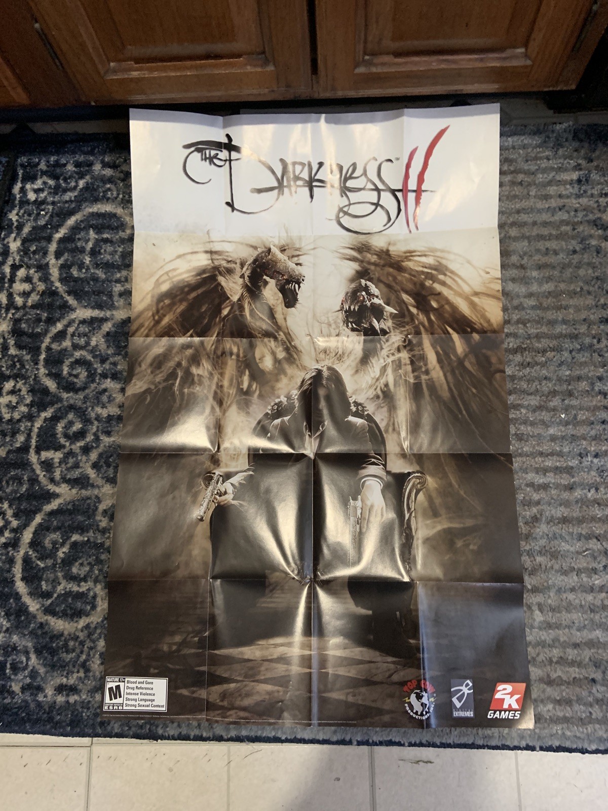The Darkness II Limited Edition PS3 with Poster TESTED AND WORKING. SEE VIDEO