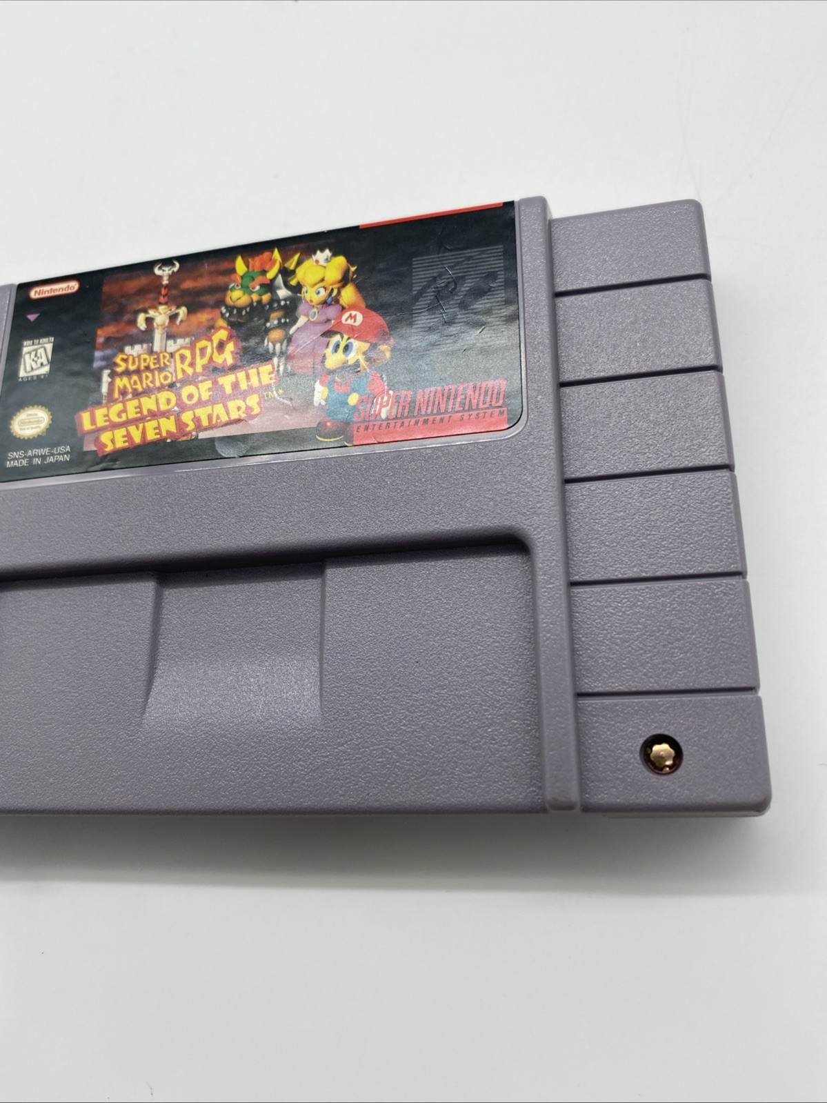 Super Mario RPG: Legend of the Seven Stars (SNES, 1996) Authentic Tested Works