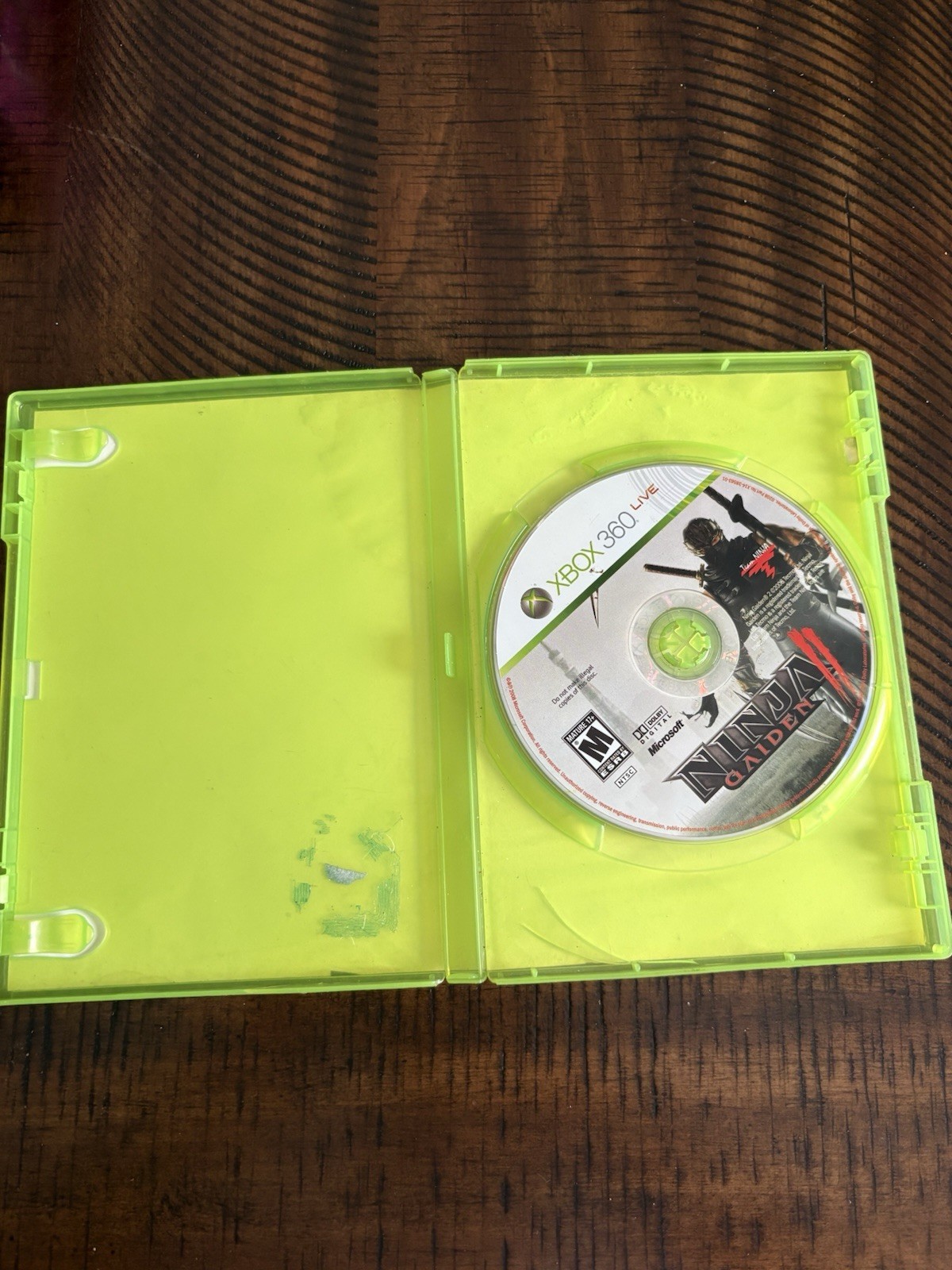Ninja Gaiden II Xbox 360 Action Adventure – Tested No Manual Included