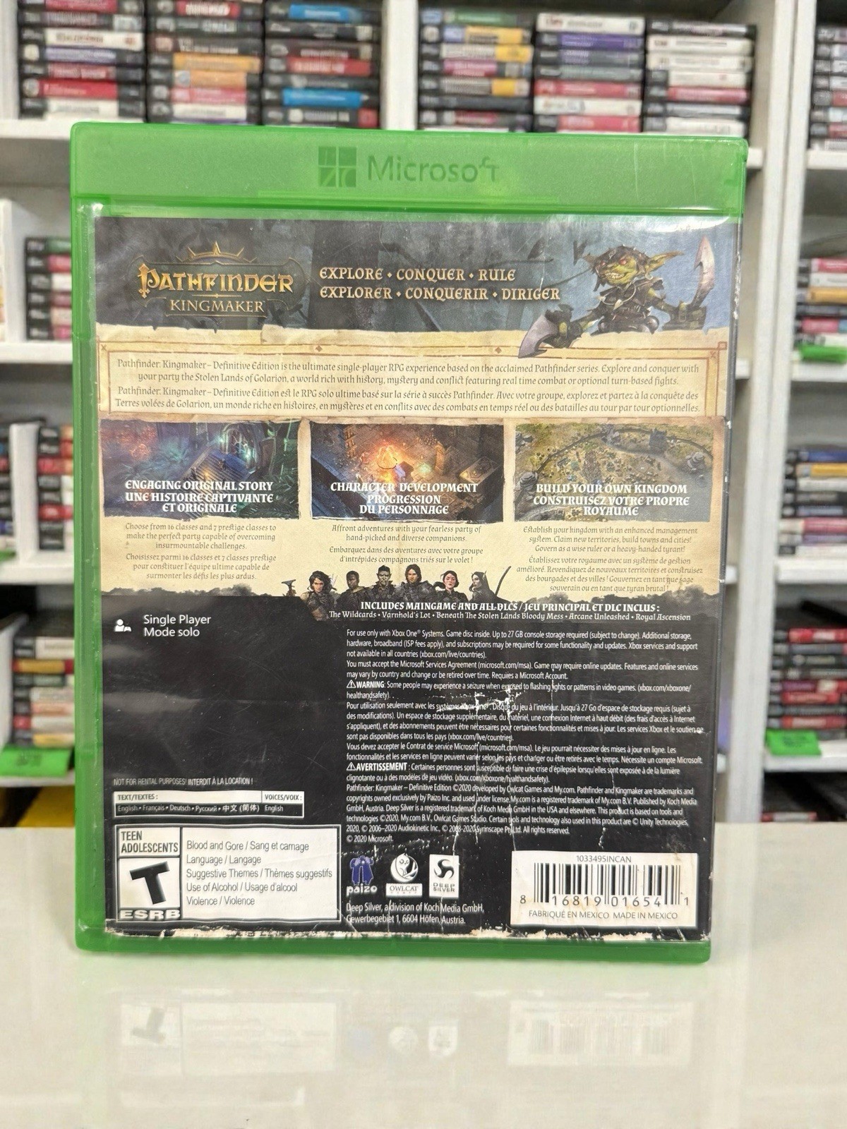 Pathfinder Kingmaker | Xbox One | RPG |Free Shipping!