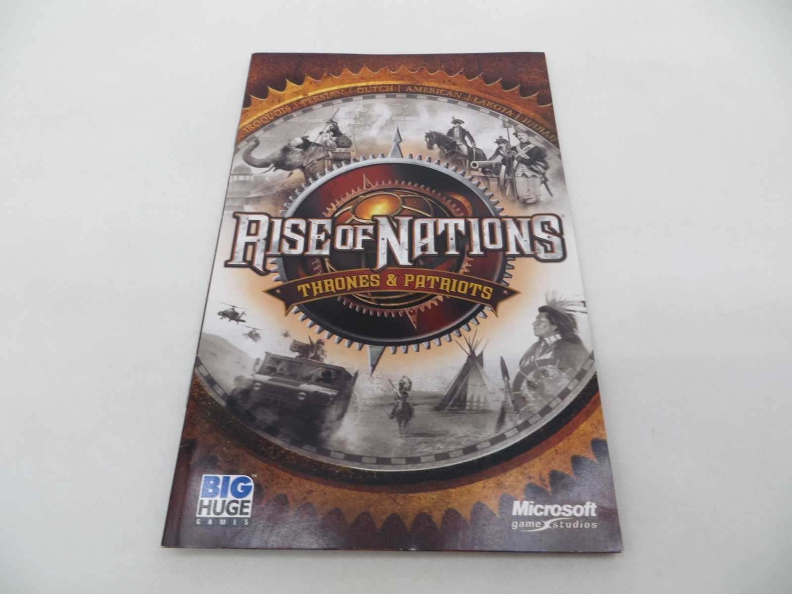 RISE OF NATIONS + THRONES & PATRIOTS PC Computer Games with product keys