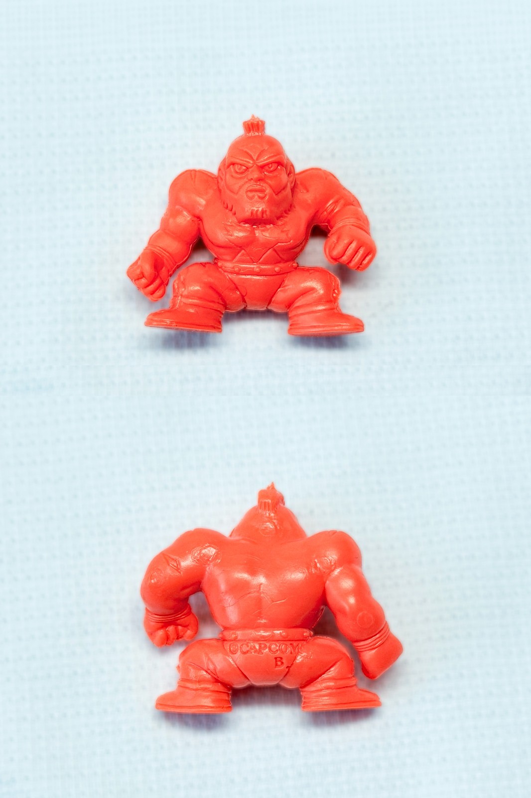 Vintage STREET FIGHTER II SD Keshi Mini Set of 12 Figures Complete (Bandai 1993)