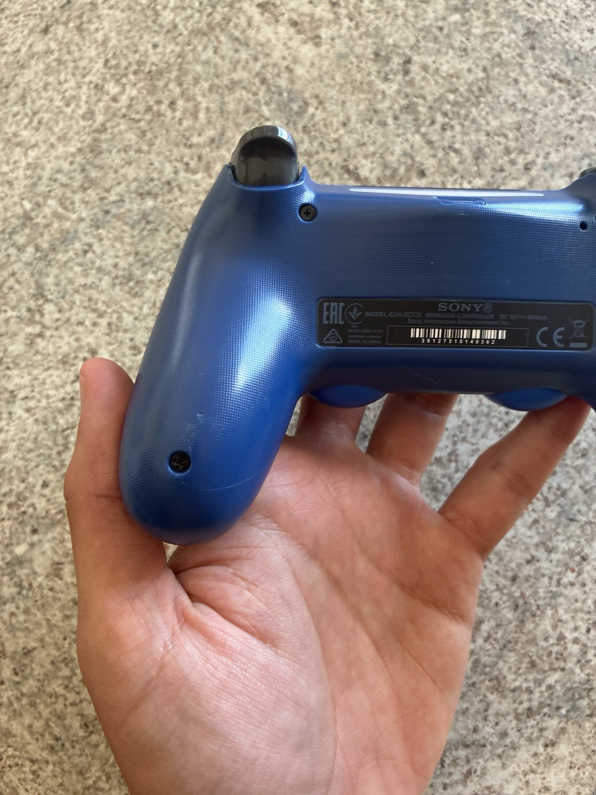 Sony Dualshock 4 OEM Wireless Controller CUHZCT2U – Blue (PS4) Parts Only Read