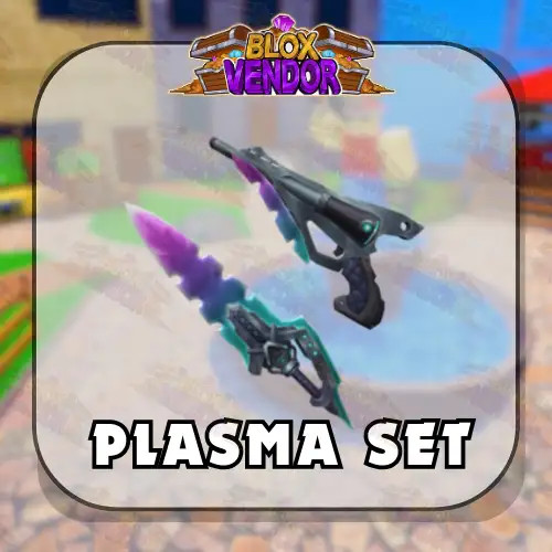 Murder Mystery 2 MM2 Plasma Set Godly Knifes and Guns