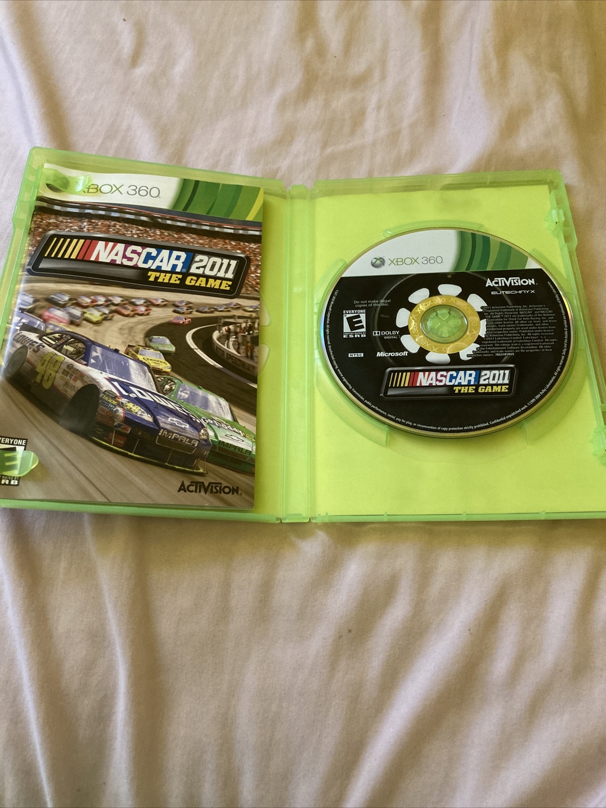 NASCAR The Game 2011 (Microsoft Xbox 360, 2011) Complete With Manual – Tested