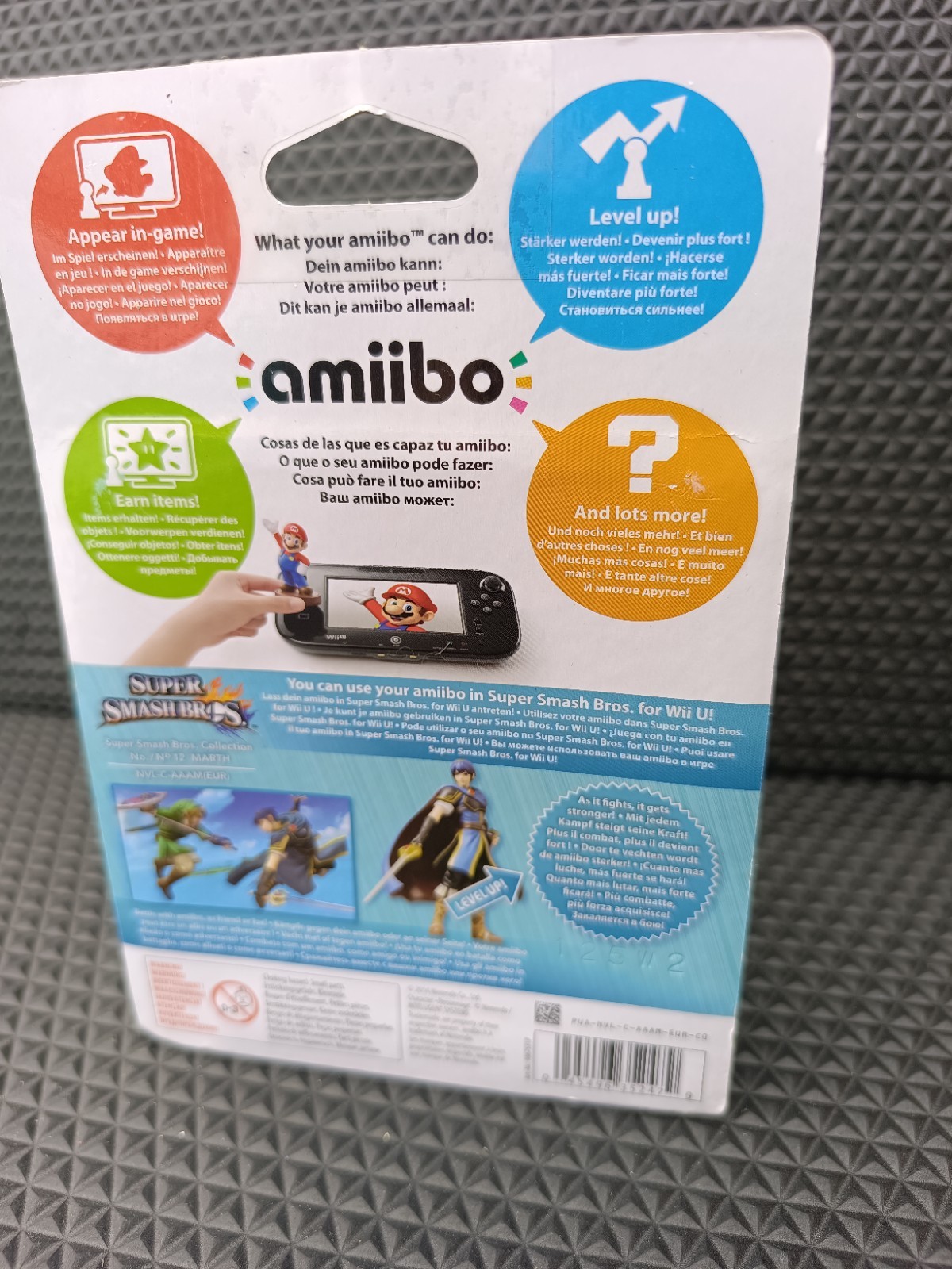Nintendo amiibo Marth Collectible Figure Super Smash Bros. for Wii U 2014